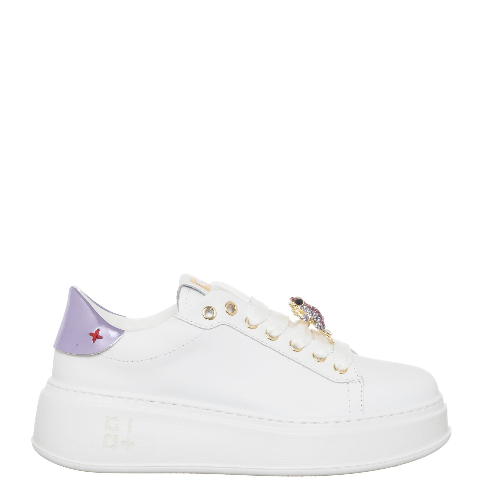 GIO + sneakers donna con platform in pelle JEANNETTE - Musto Calzature srl