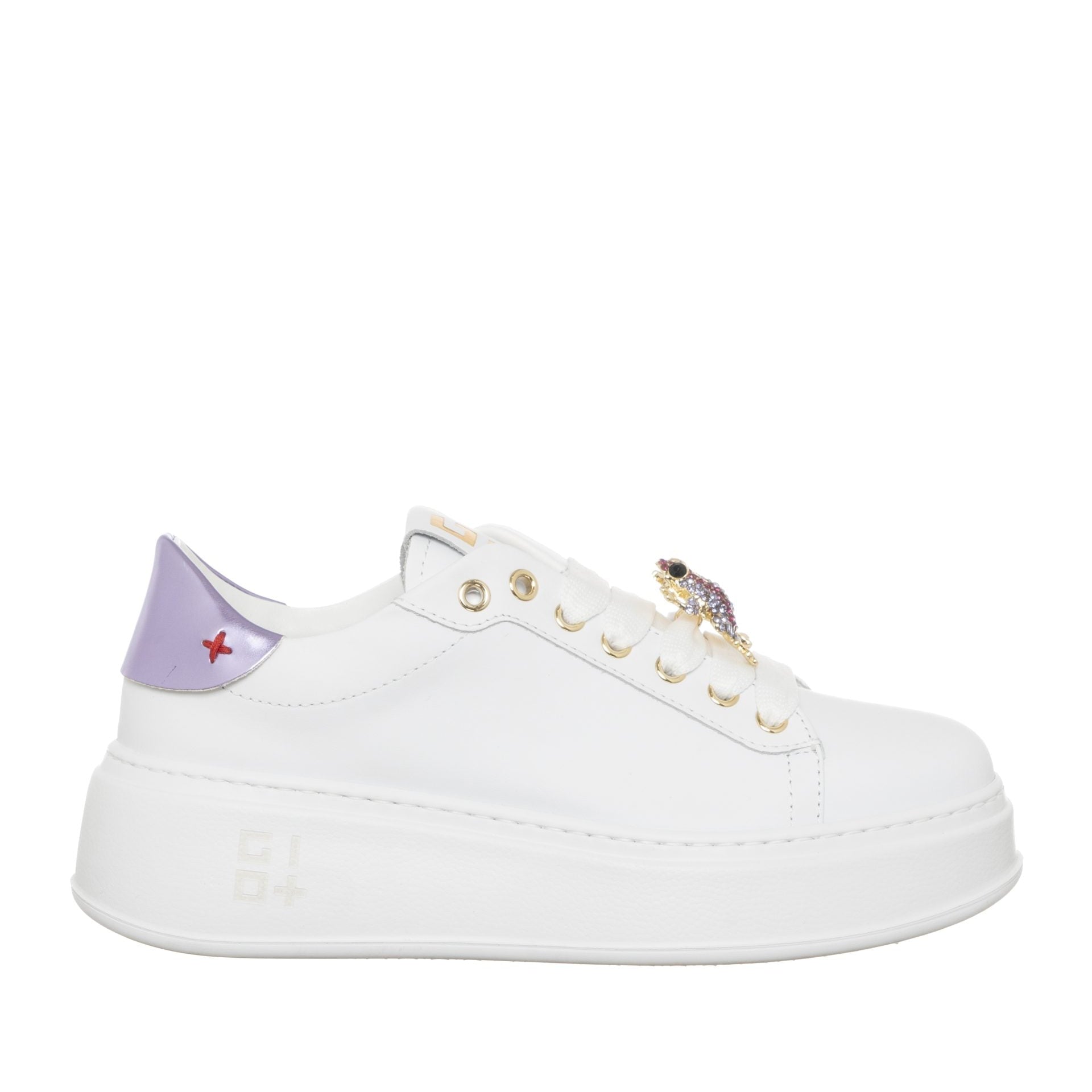 GIO + sneakers donna con platform in pelle JEANNETTE - Musto Calzature srl