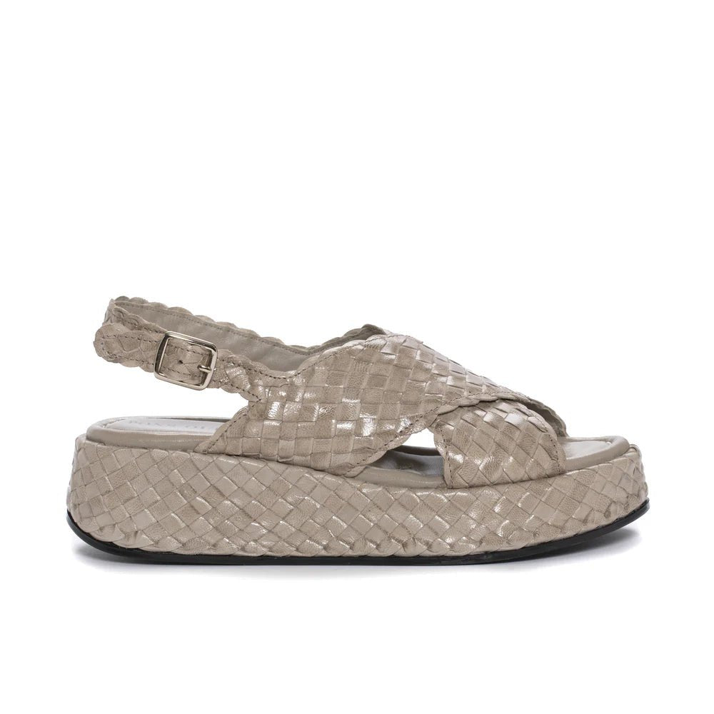 PONS QUINTANA Sandali PELLE INTRECCIATA MAUI 10829 - Musto Calzature srl