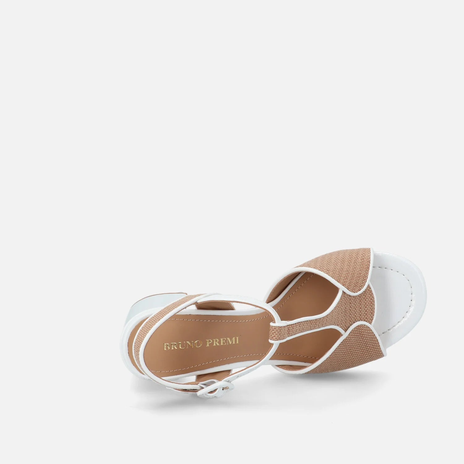 BRUNO PREMI Sandali pelle e tessuto MUSSE CLO BL3302X - Musto Calzature srl