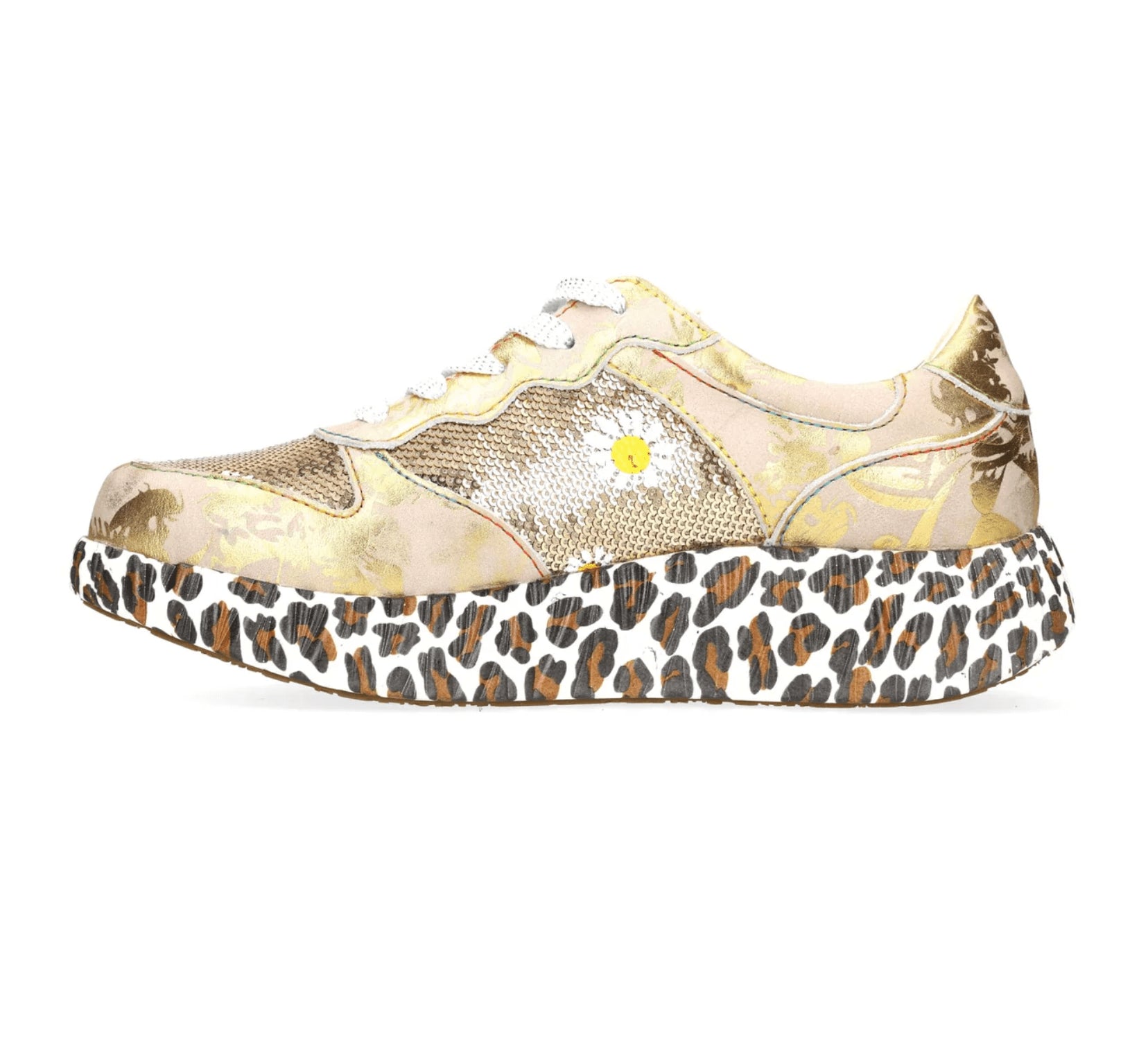 LAURA VITA Sneakers pelle e tessuto NIKITO 52 - Musto Calzature srl