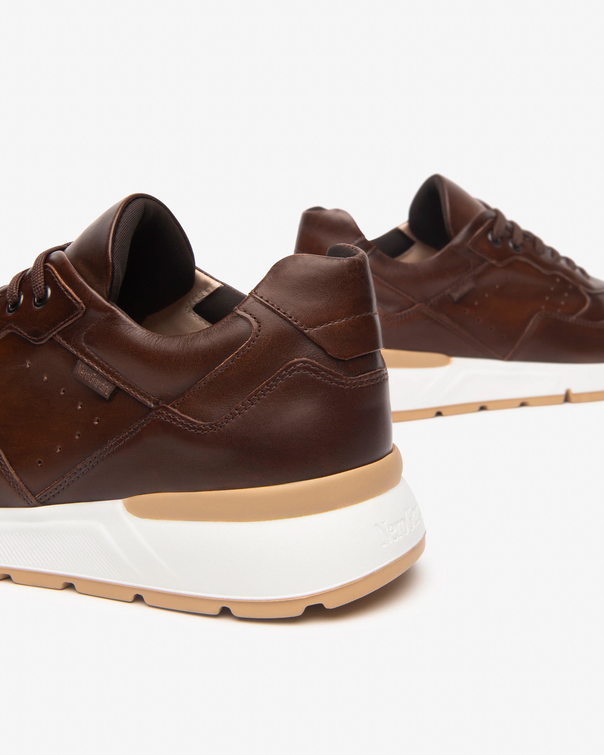 NEROGIARDINI sneakers uomo in pelle - Musto Calzature srl