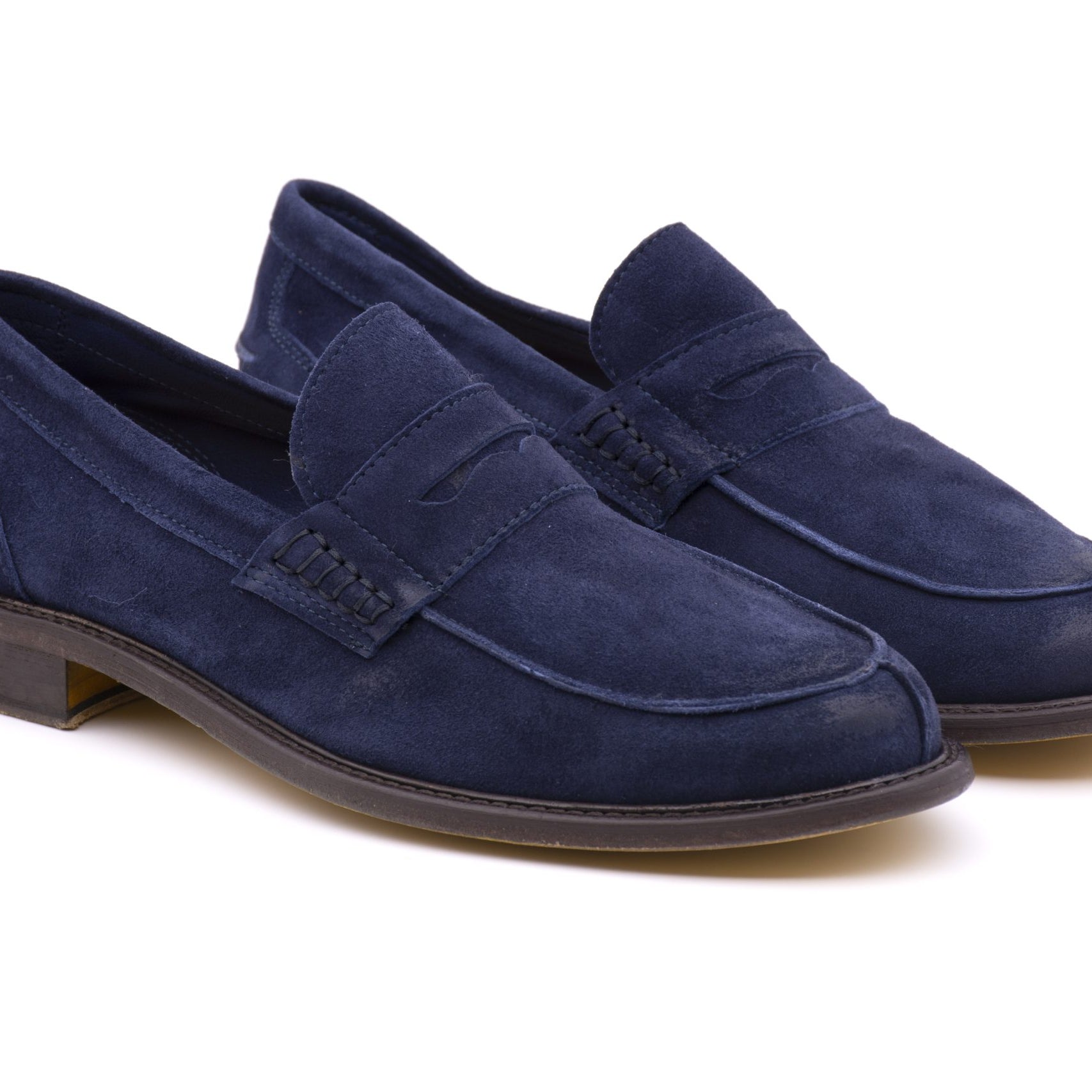 Antica cuoieria Mocassini uomo camoscio 22489 - A - G05 - Musto Calzature srl