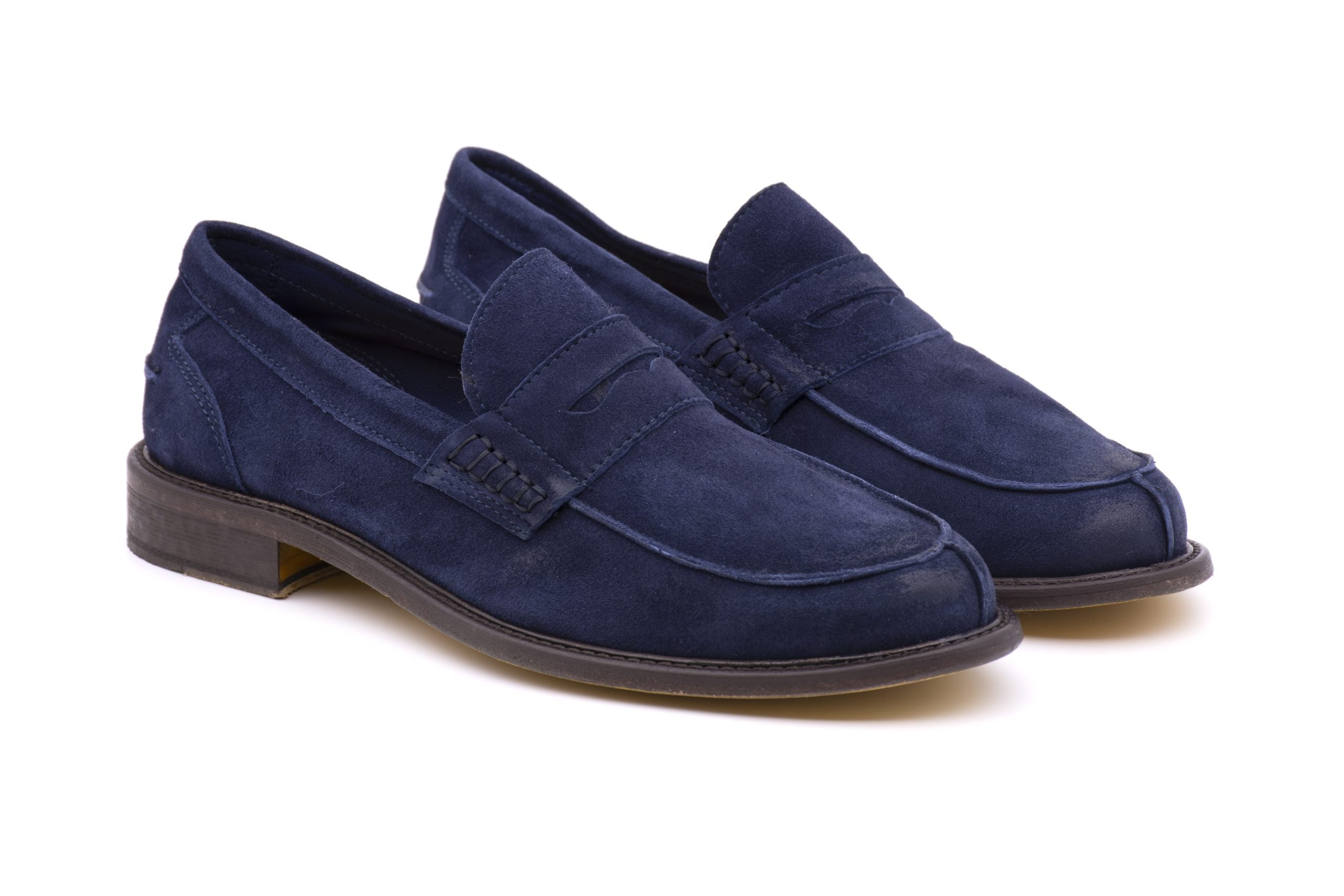 Antica cuoieria Mocassini uomo camoscio 22489 - A - G05 - Musto Calzature srl