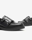 NeroGiardini mocassini da donna in pelle con doppia fibbia - Musto Calzature srl