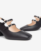 NeroGiardini décolleté Mary Jane in pelle - Musto Calzature srl