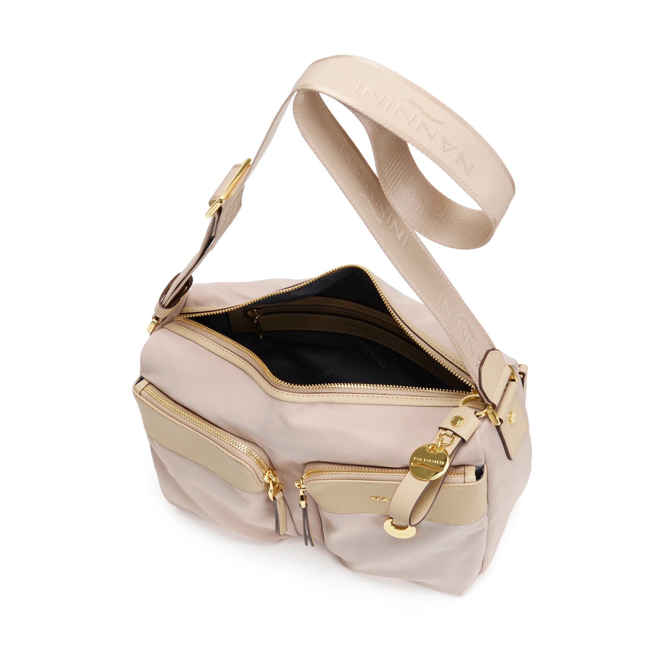 NANNINI Borsa Urban Mix Nylon & Pelle LIBERTY - Musto Calzature srl