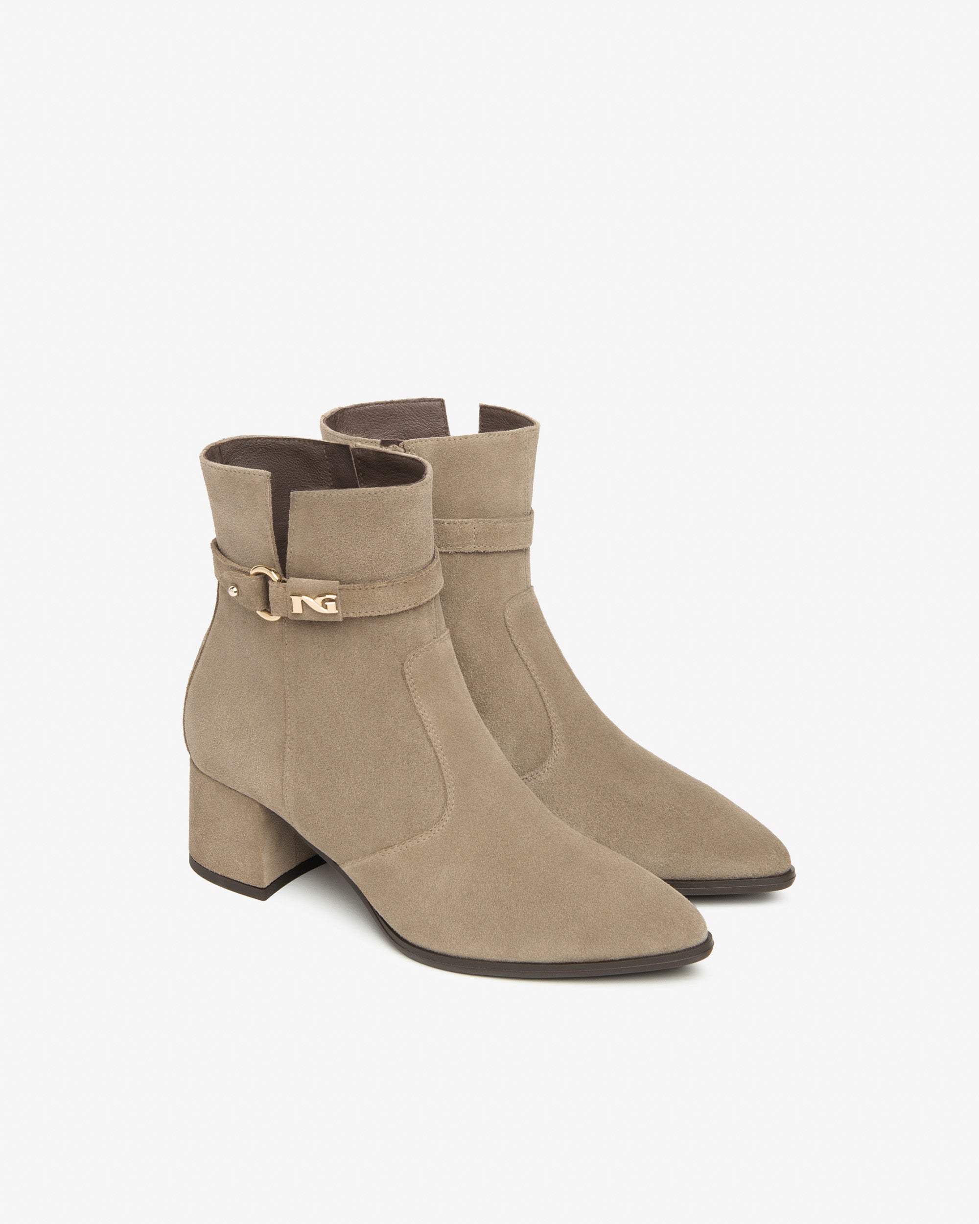 NeroGiardini Tronchetti da donna in pelle scamosciata - Musto Calzature srl
