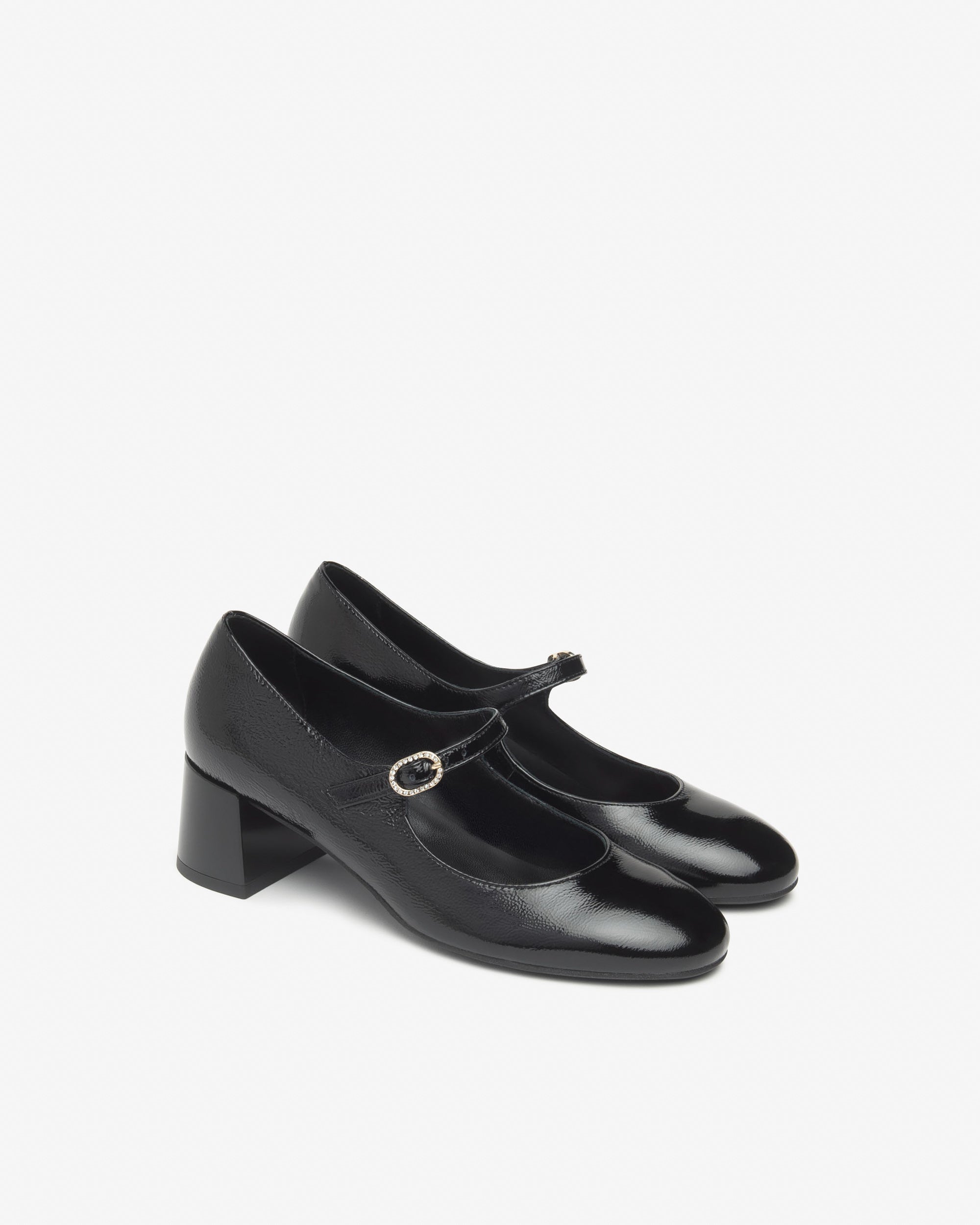 NeroGiardini Décolleté in pelle verniciata con cinturino - Musto Calzature srl