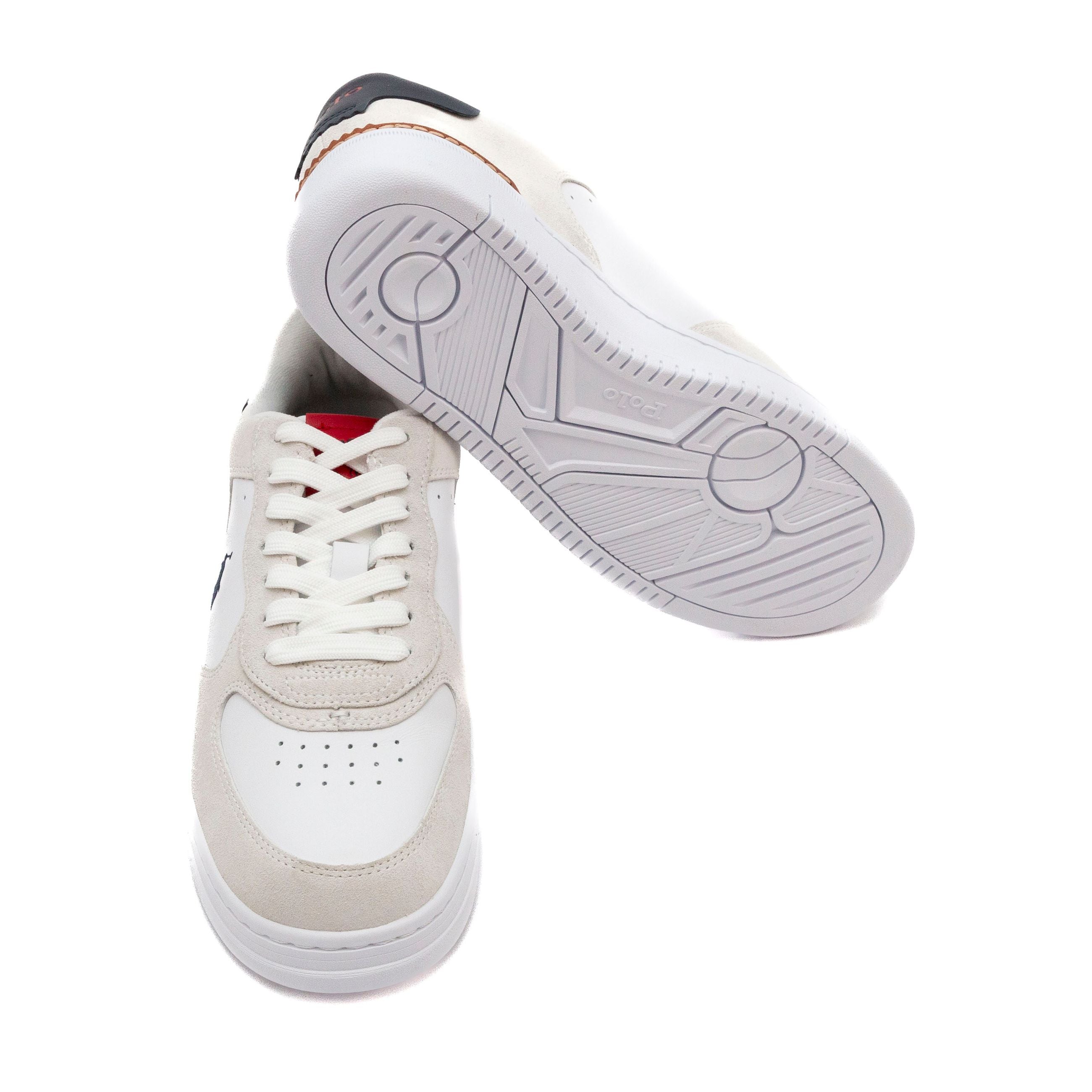 POLO RALPH LAUREN sneakers uomo in pelle e camoscio - Musto Calzature srl