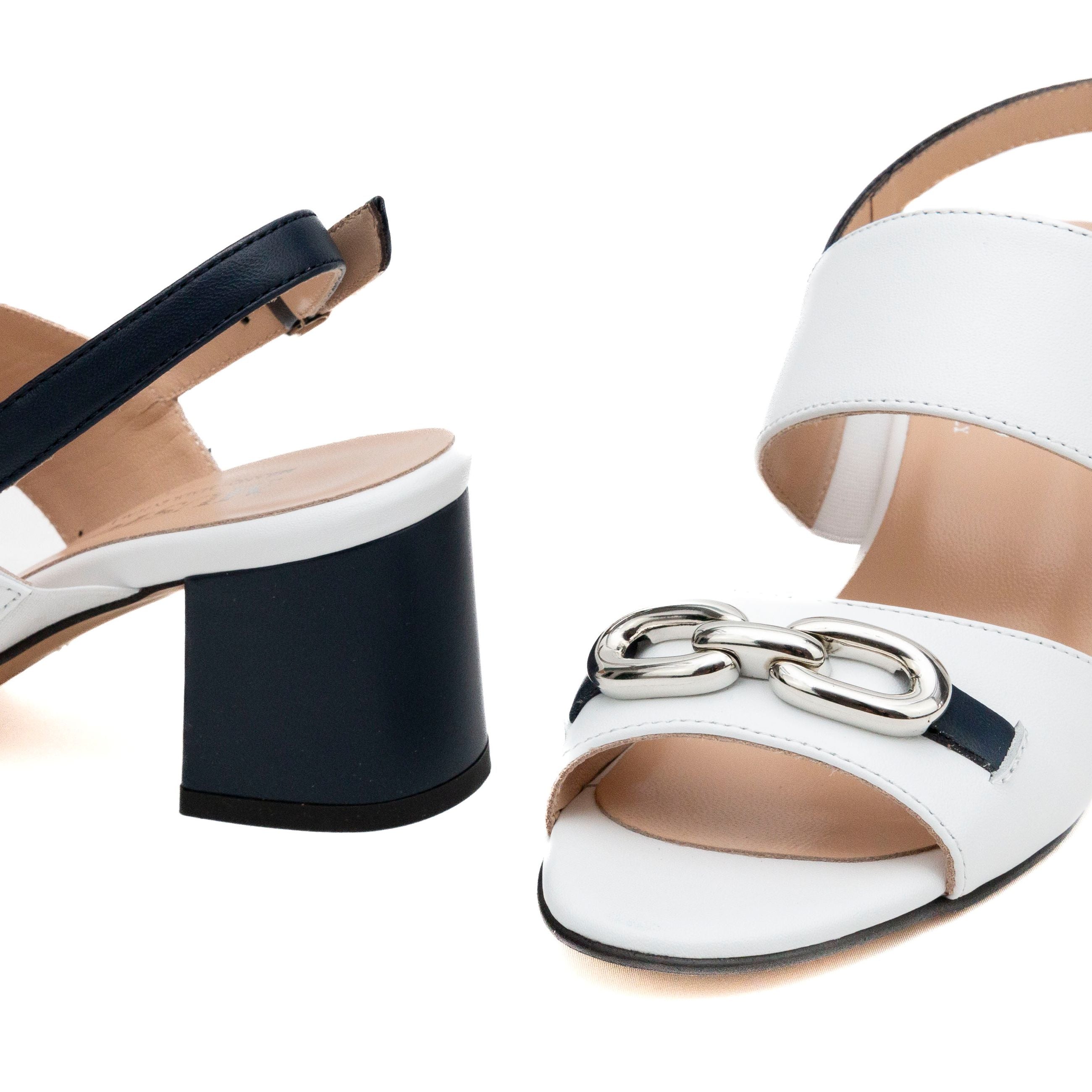 MUSTO Sandali tacco medio VITELLO SIRENA 10133 - Musto Calzature srl