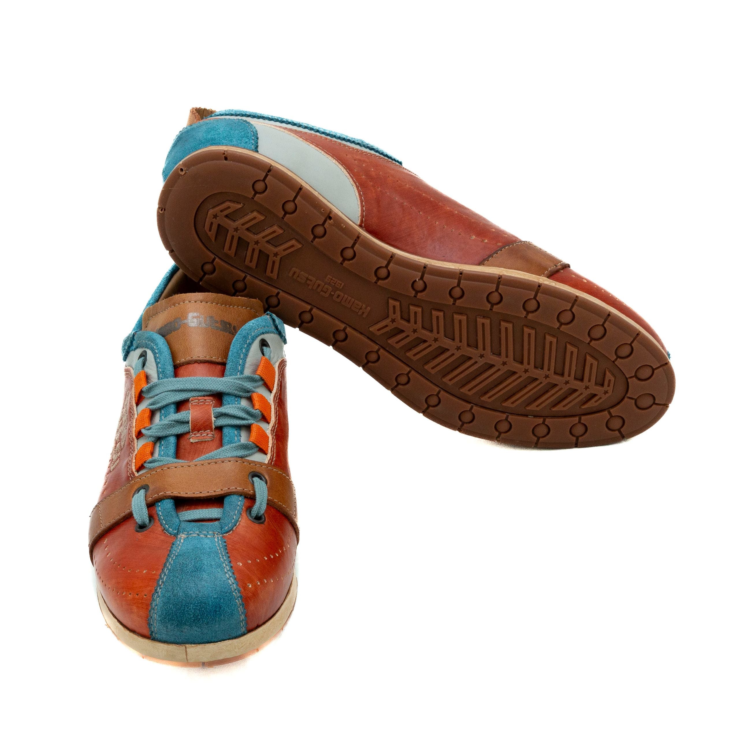 KAMO - GUTSU Sneakers uomo pelle+camoscio TIFO - 017/S - Musto Calzature srl