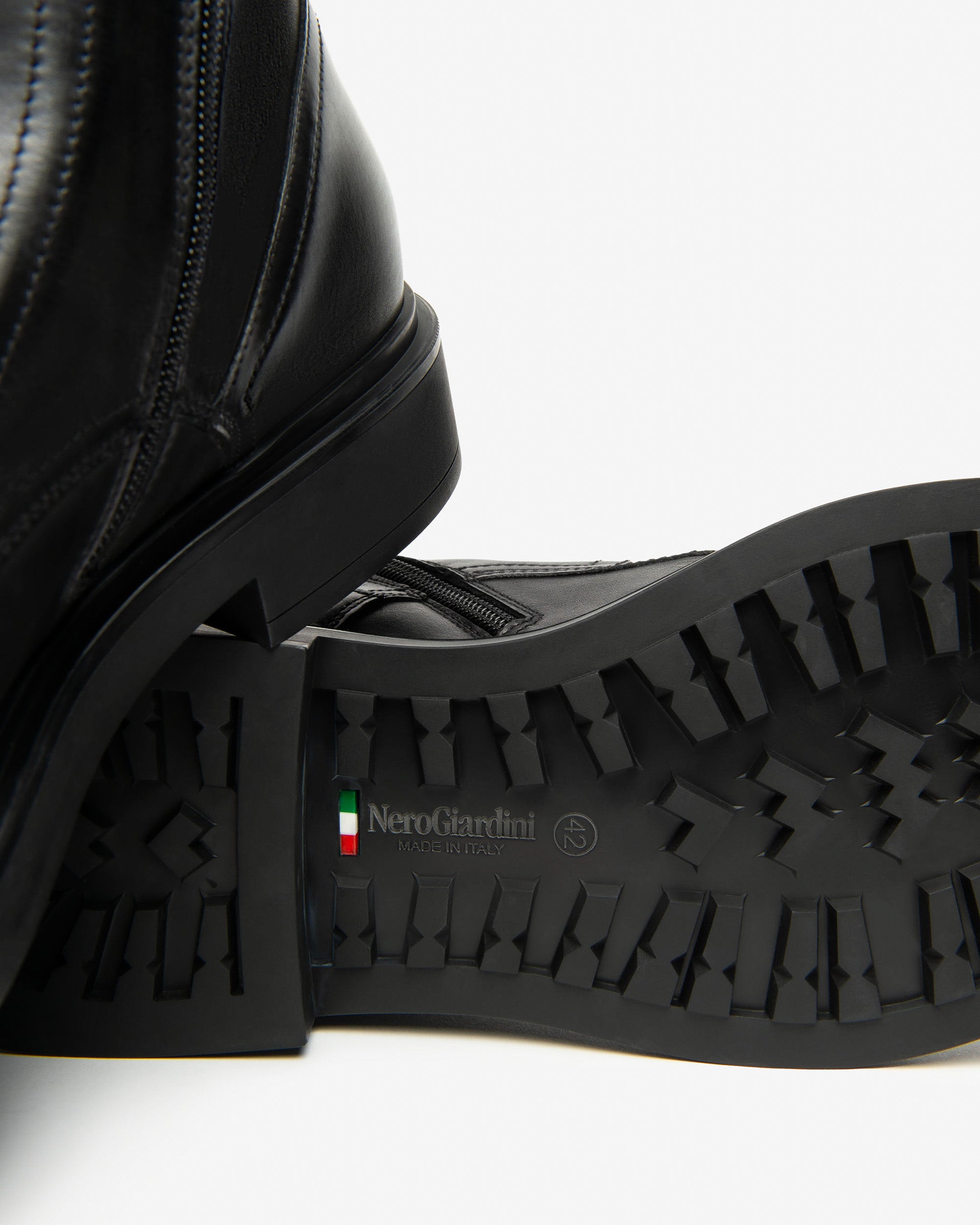 NeroGiardini Anfibi da uomo in pelle - Musto Calzature srl