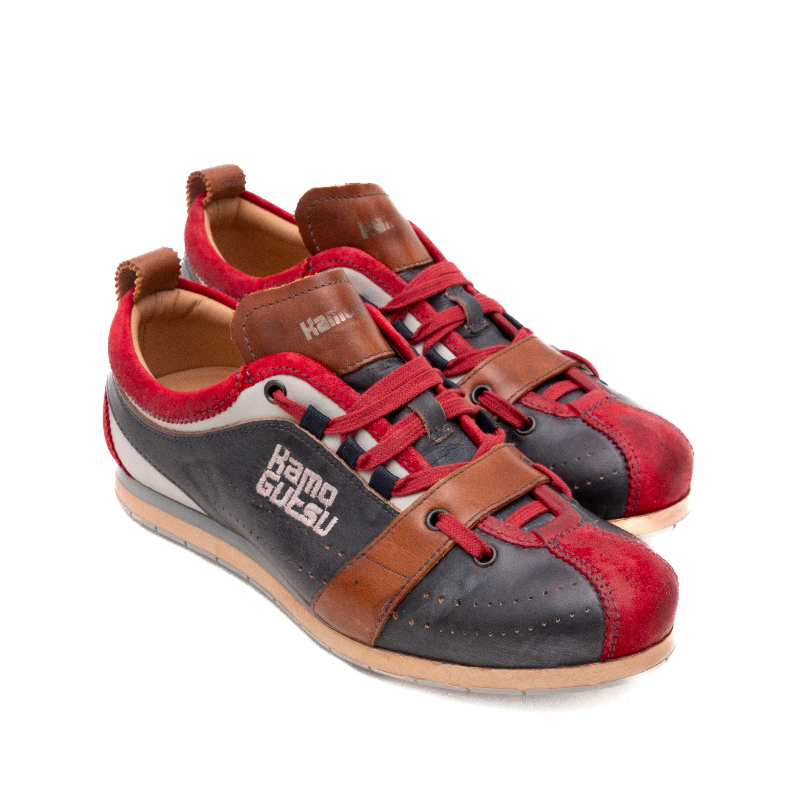 KAMO - GUTSU Sneakers uomo pelle+camoscio TIFO - 017/I - Musto Calzature srl