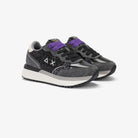SUN68 Sneakers nylon e suede BIG ALLY GLITTER - Musto Calzature srl