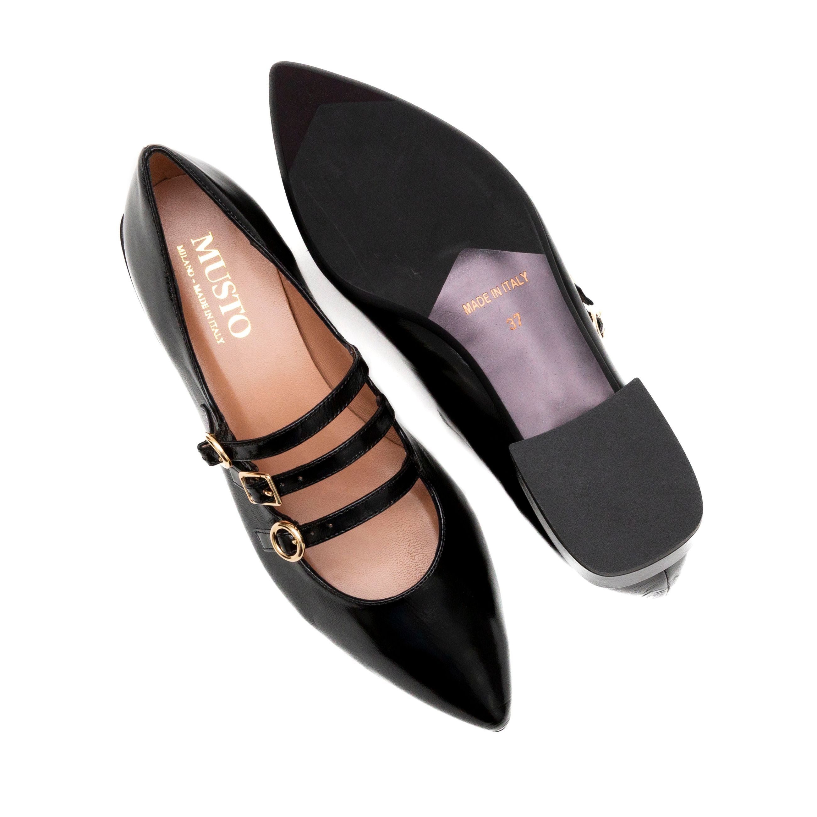 MUSTO Ballerine nappa lucida MATILDE Q3520 - M - Musto Calzature srl