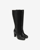 NeroGiardini Stivale donna in pelle con tacco alto - Musto Calzature srl