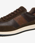 NeroGiardini sneakers da uomo in pelle e camoscio - Musto Calzature srl