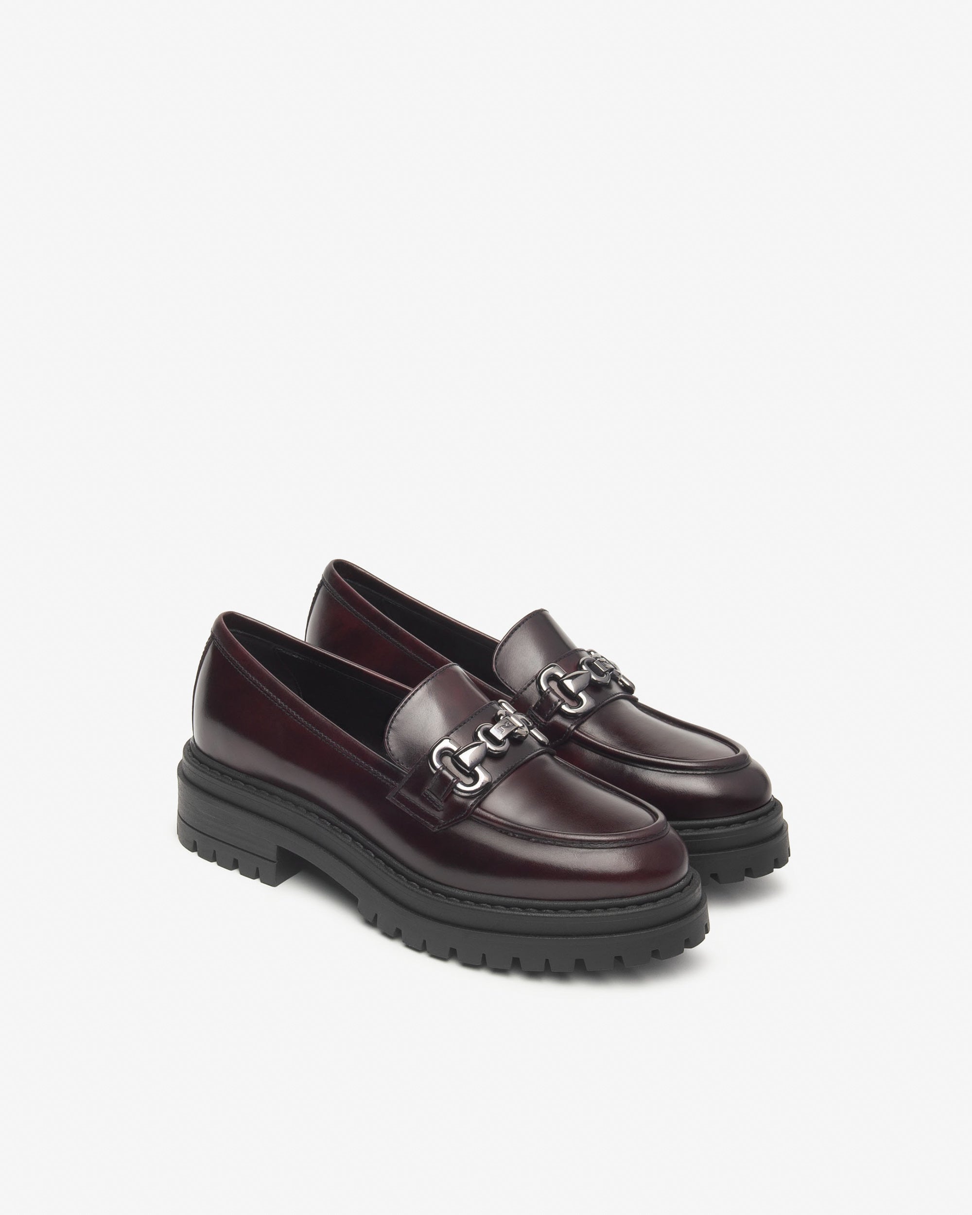 NeroGiardini Mocassini da donna in pelle con suola alta - Musto Calzature srl