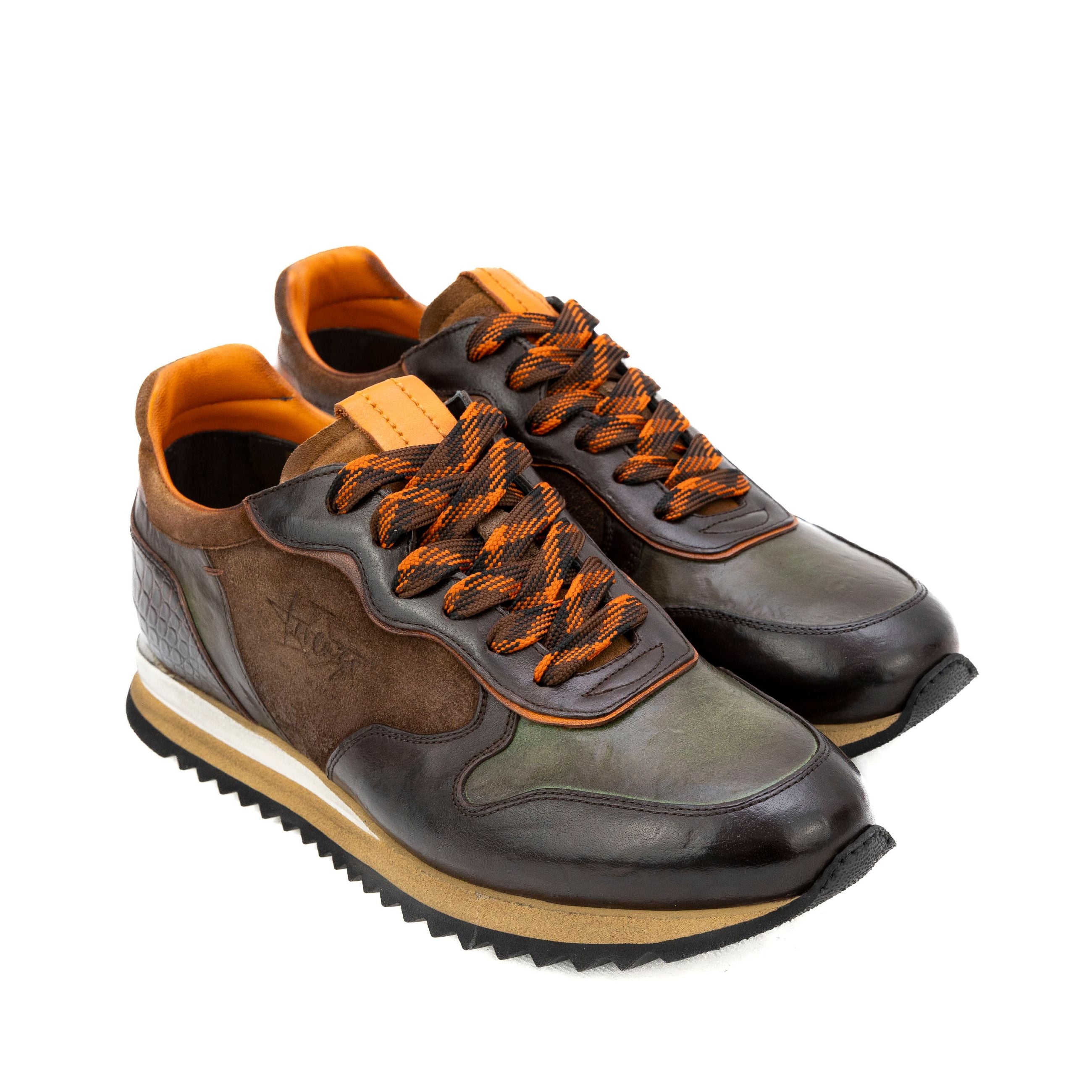 LORENZI Sneakers uomo Pelle 18038 - Musto Calzature srl