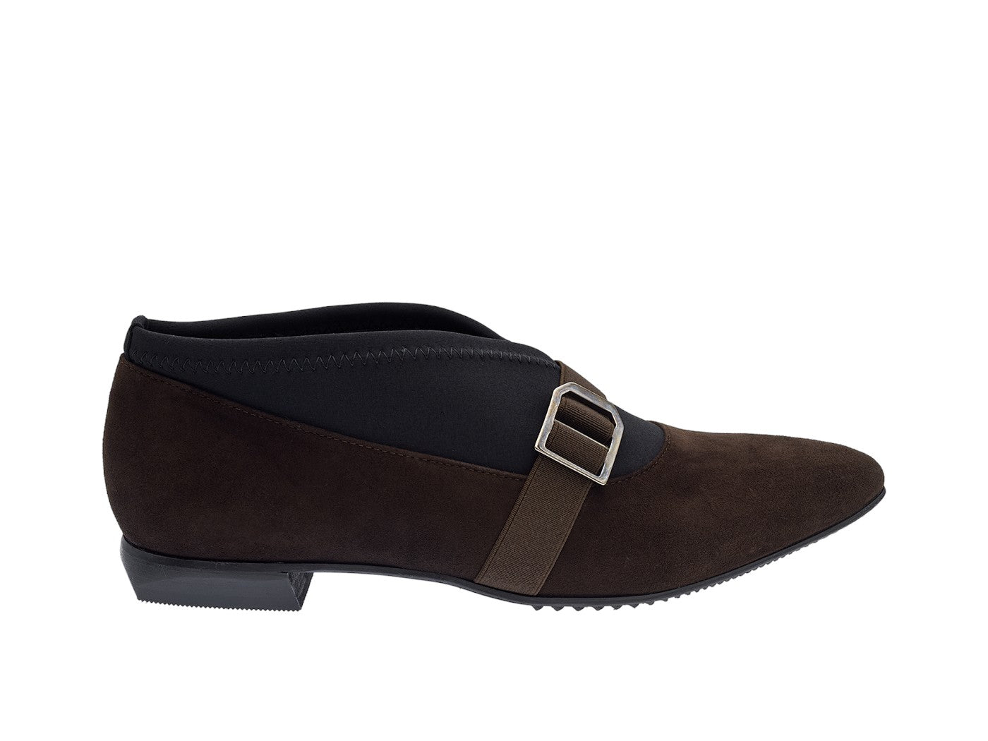BRUNATE ACCOLLATA camoscio+tessuto 10754 - Musto Calzature srl
