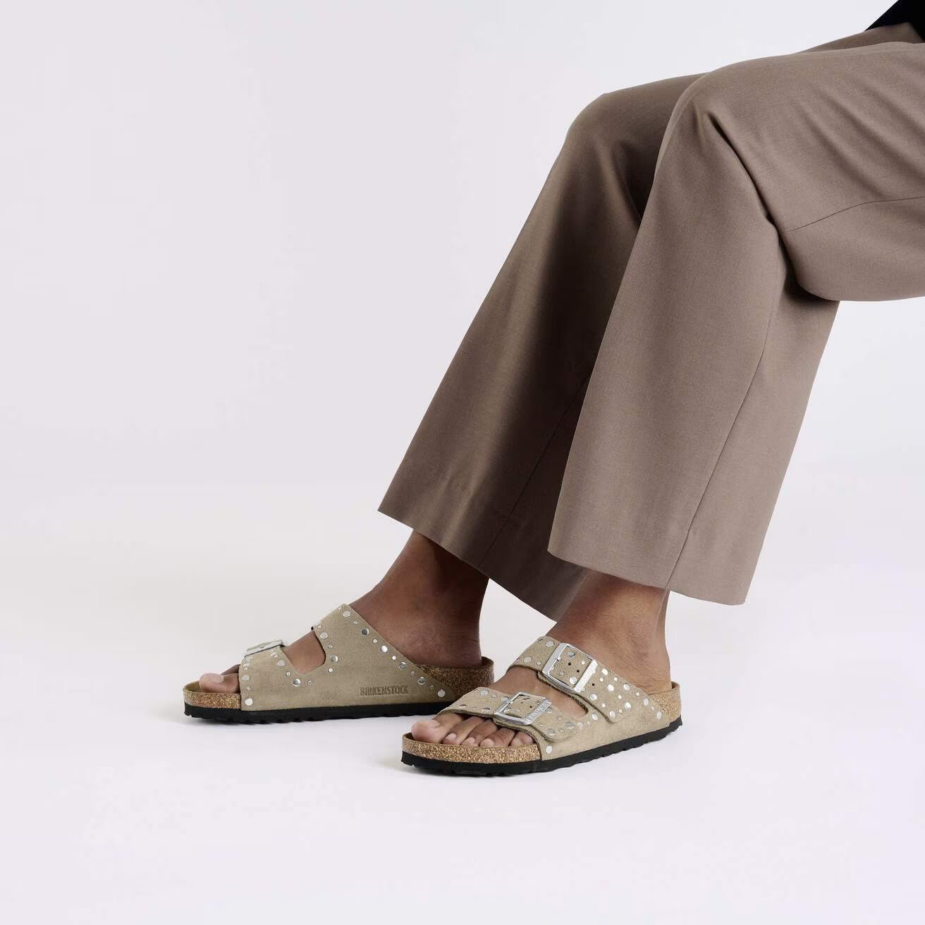 BIRKENSTOCK Sandali Camoscio ARIZONA RIVET 1029390 - Musto Calzature srl