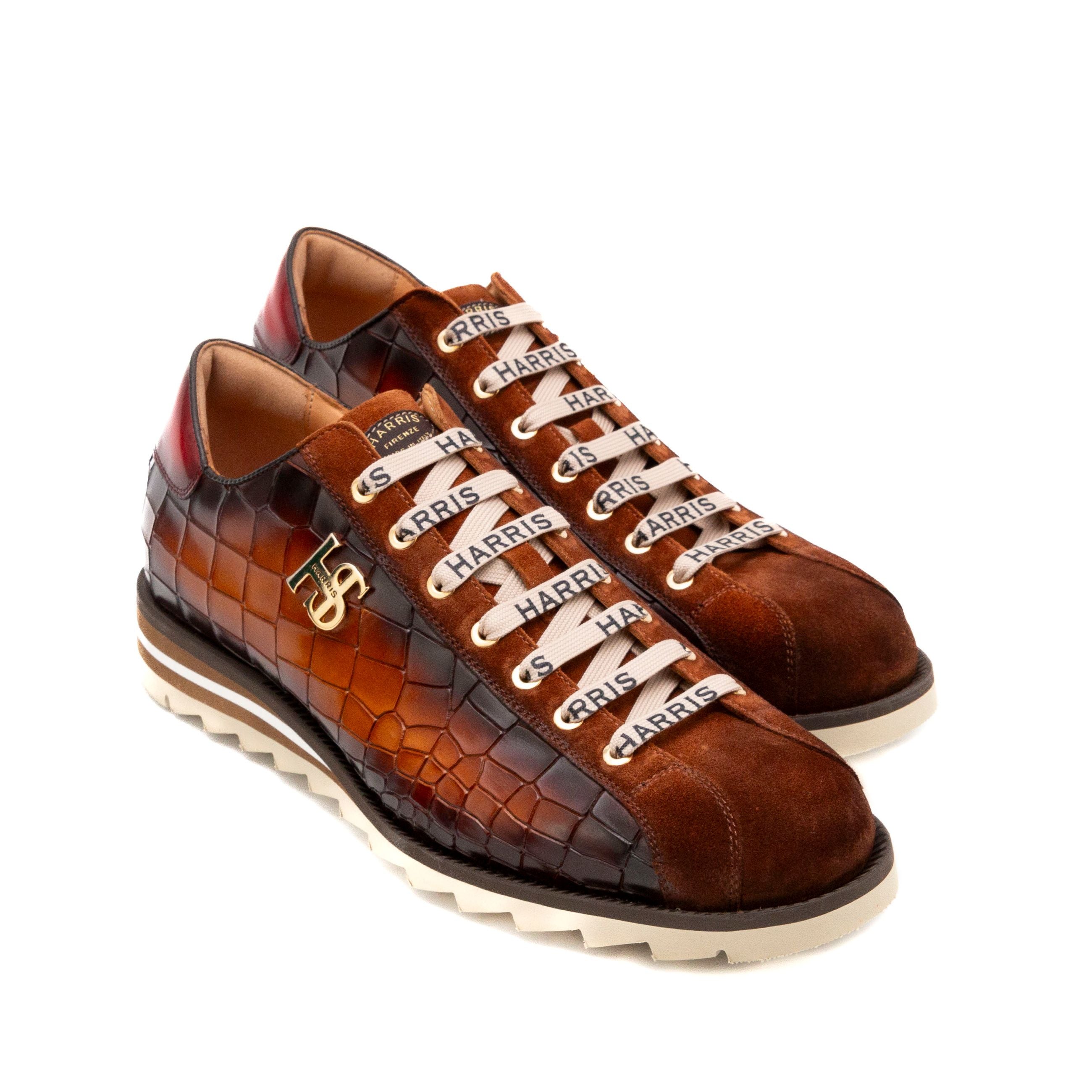HARRIS Sneakers uomo camoscio+cocco 2892/25 cam - Musto Calzature srl
