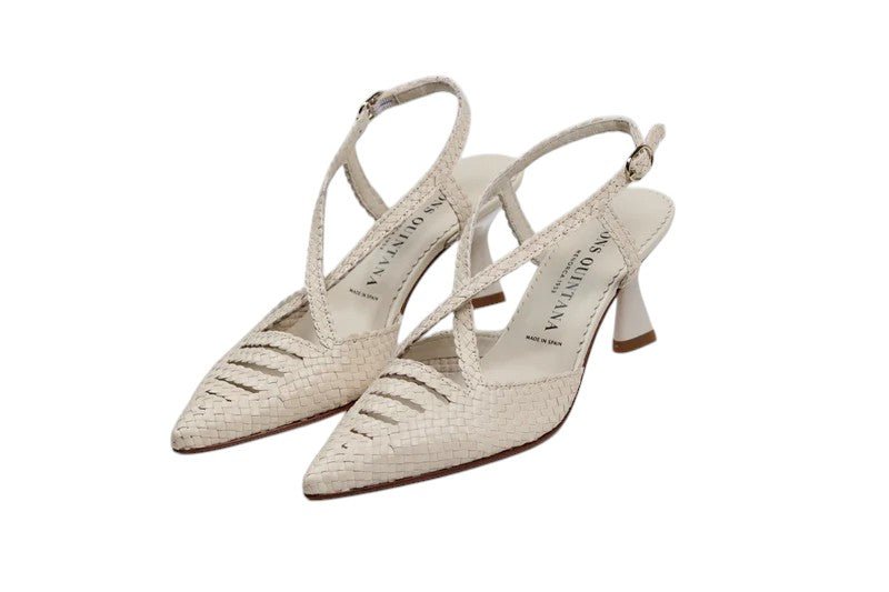 PONS QUINTANA Decolletè PELLE INTRECCIATA MORITZ 10792 - Musto Calzature srl