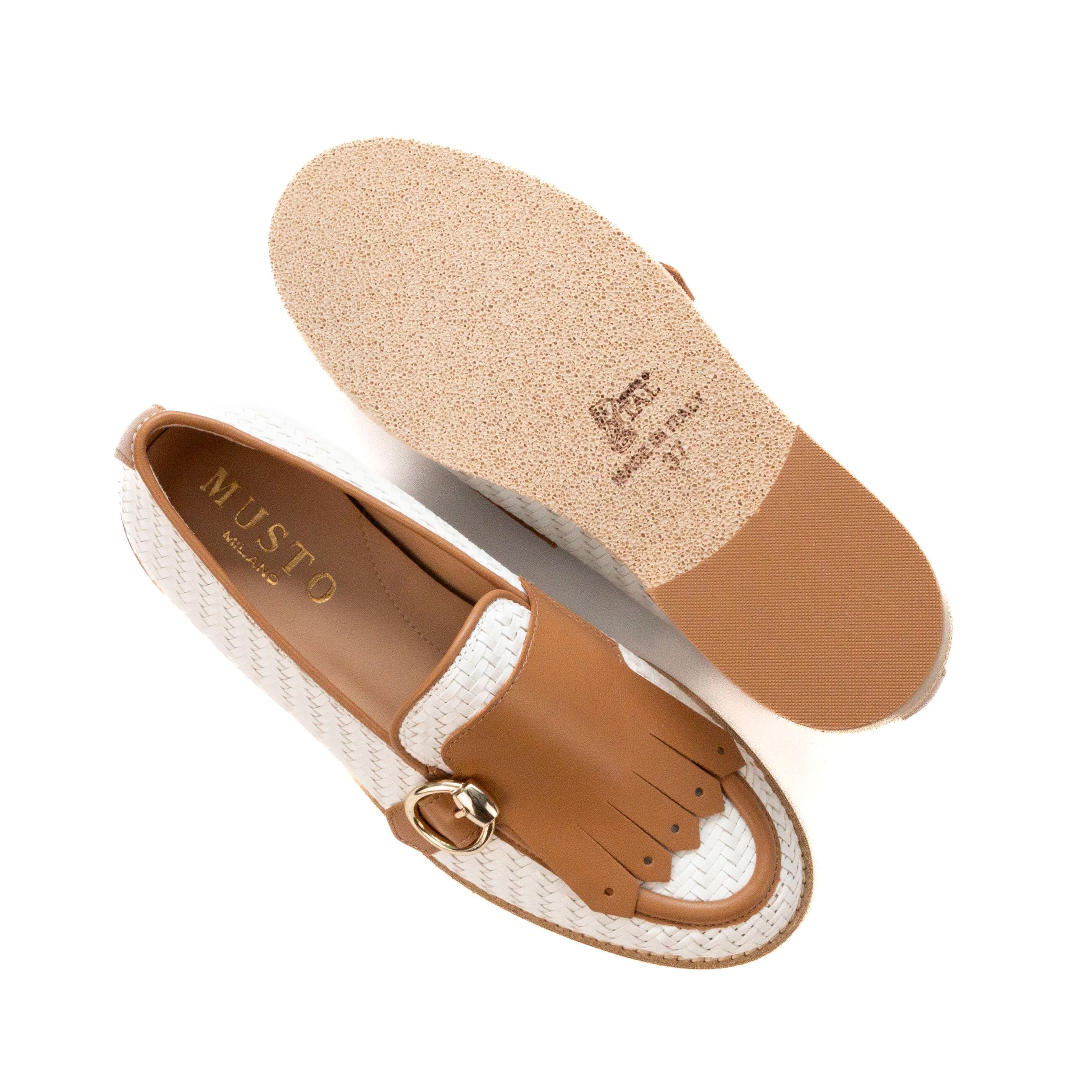 MUSTO Mocassini PELLE INTRECCIATA FORTE H485M - Musto Calzature srl