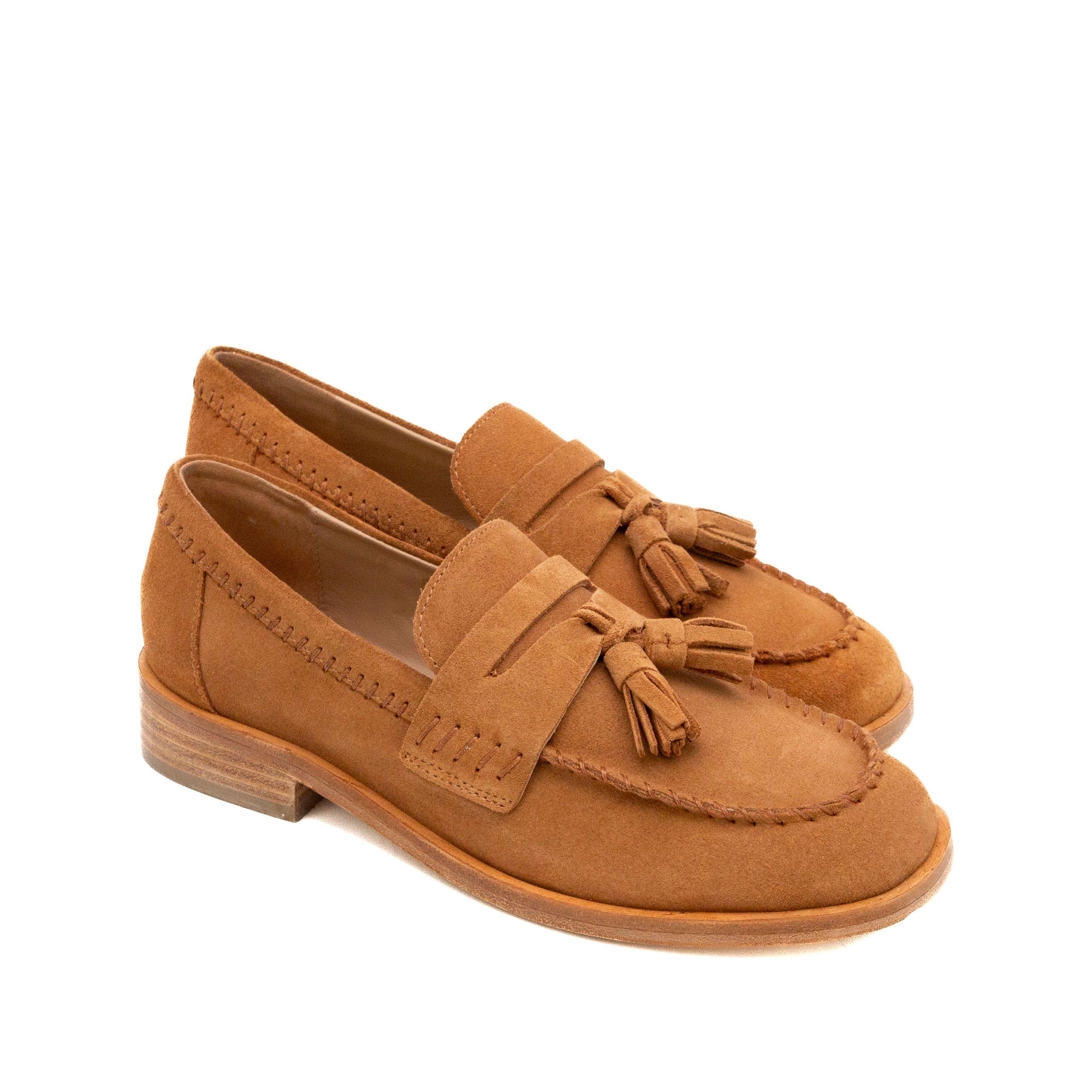 JANET & JANET mocassino donna in pelle scamosciata - Musto Calzature srl