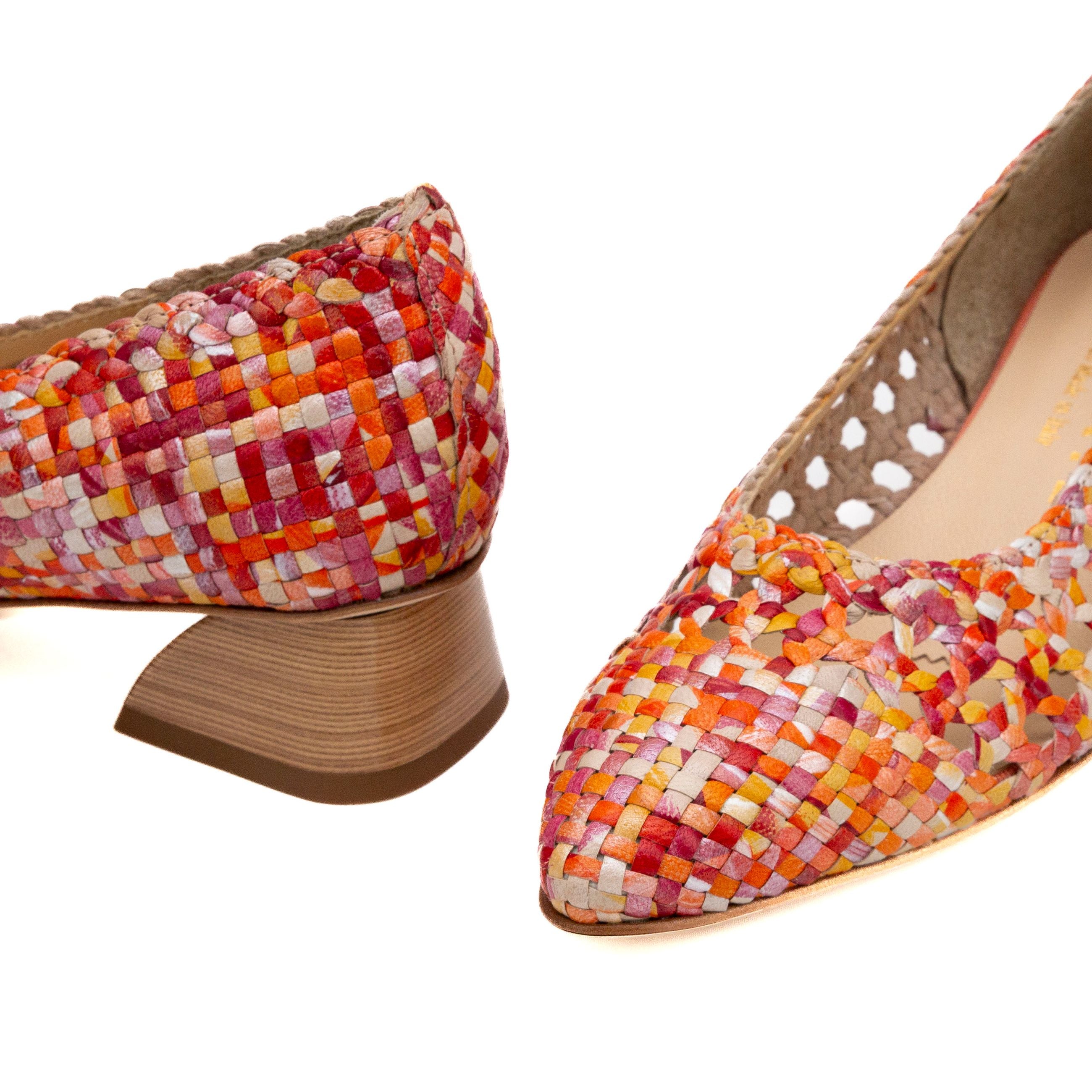 BRUNATE décolleté donna in pelle traforata - Musto Calzature srl