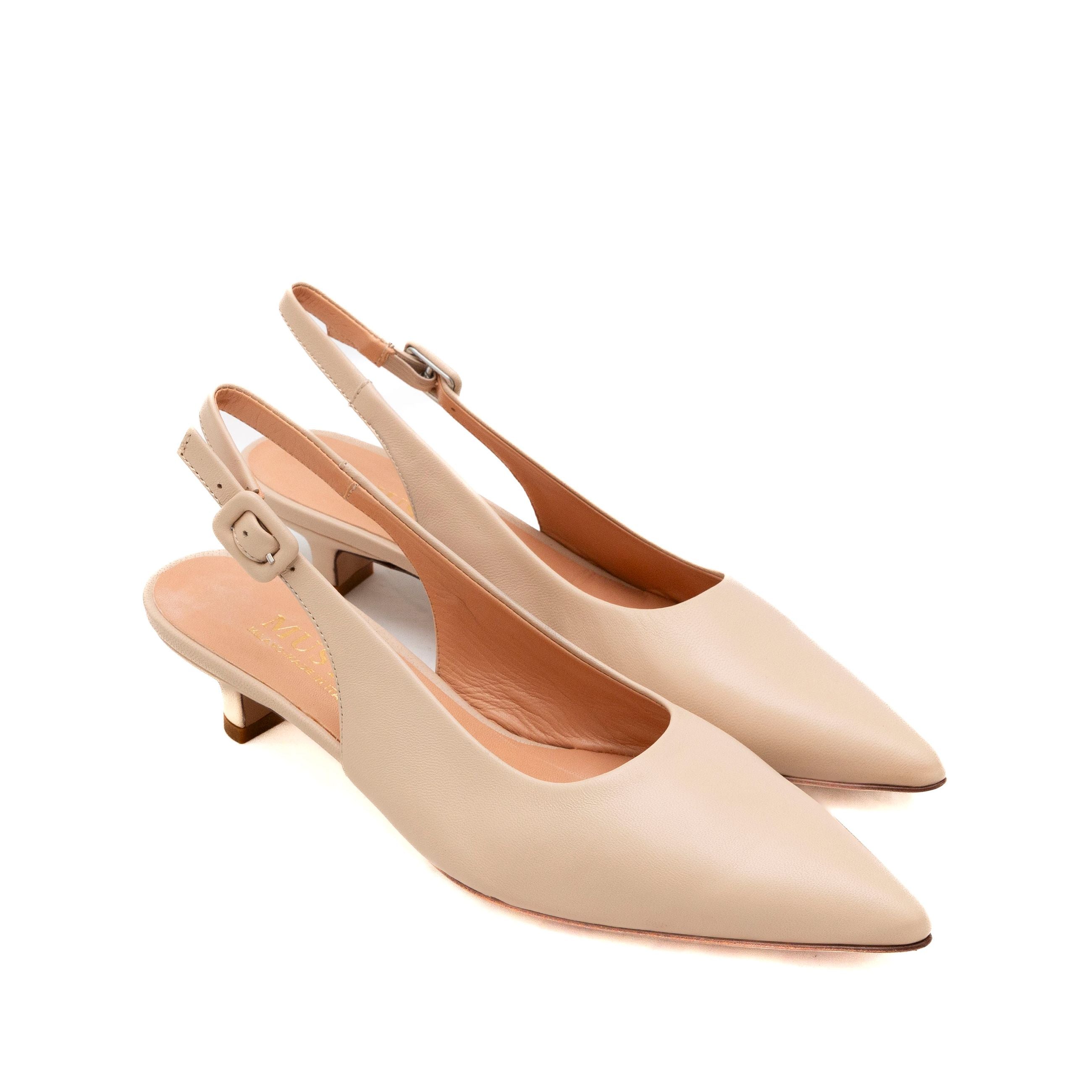 MUSTO Decolletè tacco basso NAPPA AGLAIA 2605/S - Musto Calzature srl