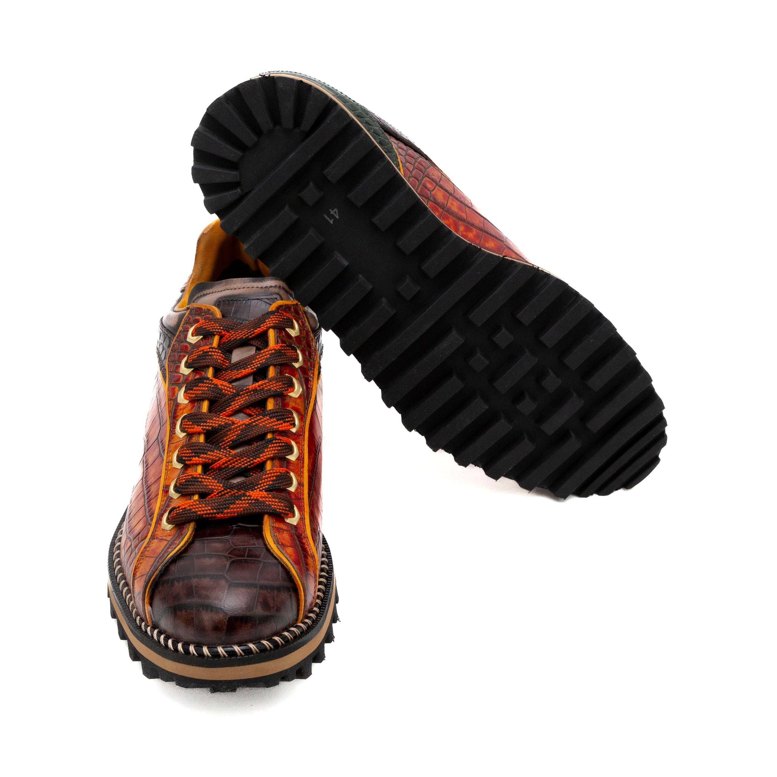LORENZI Sneakers uomo Pelle 17070 - Musto Calzature srl