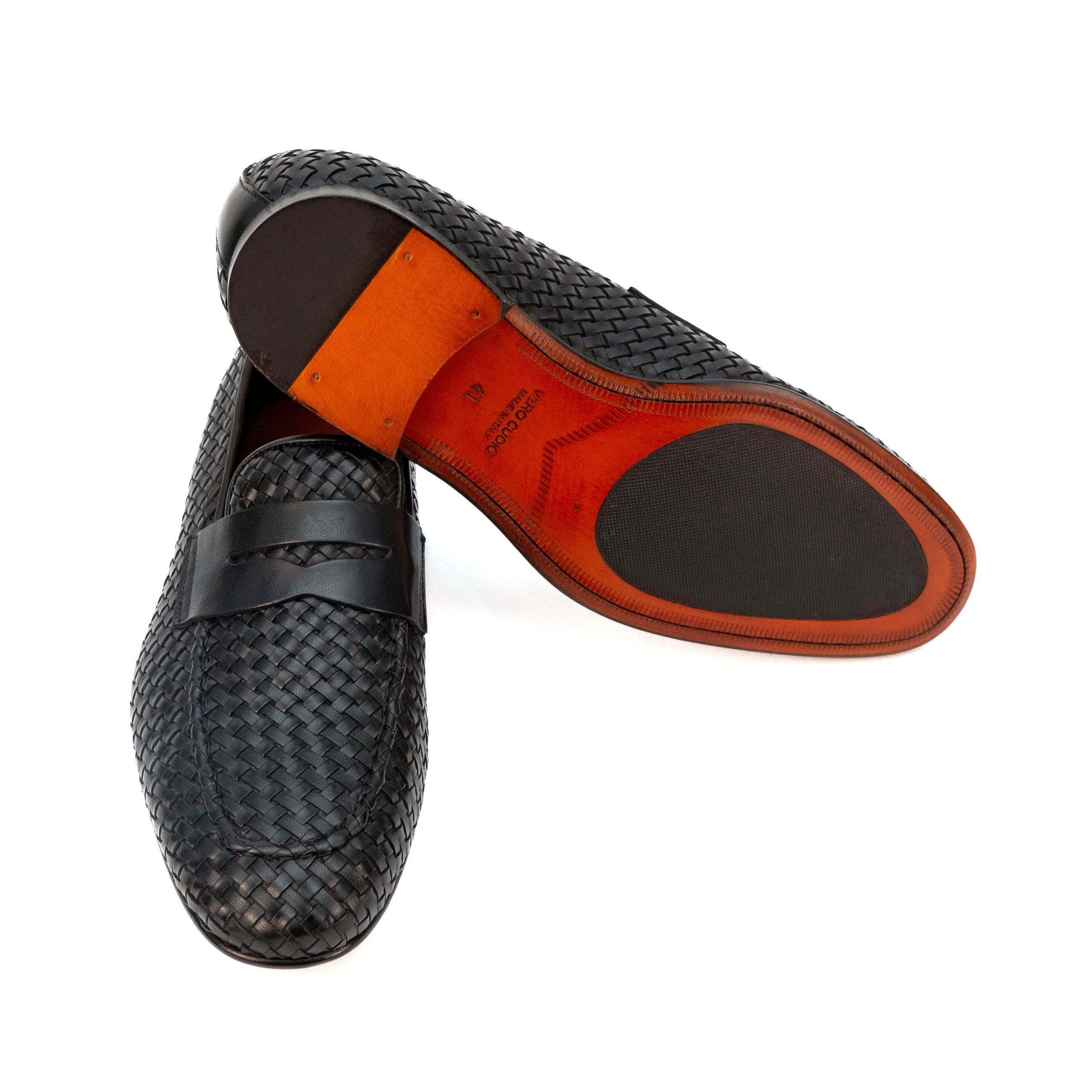 MUSTO mocassini uomo intrecciati Positano - Musto Calzature srl