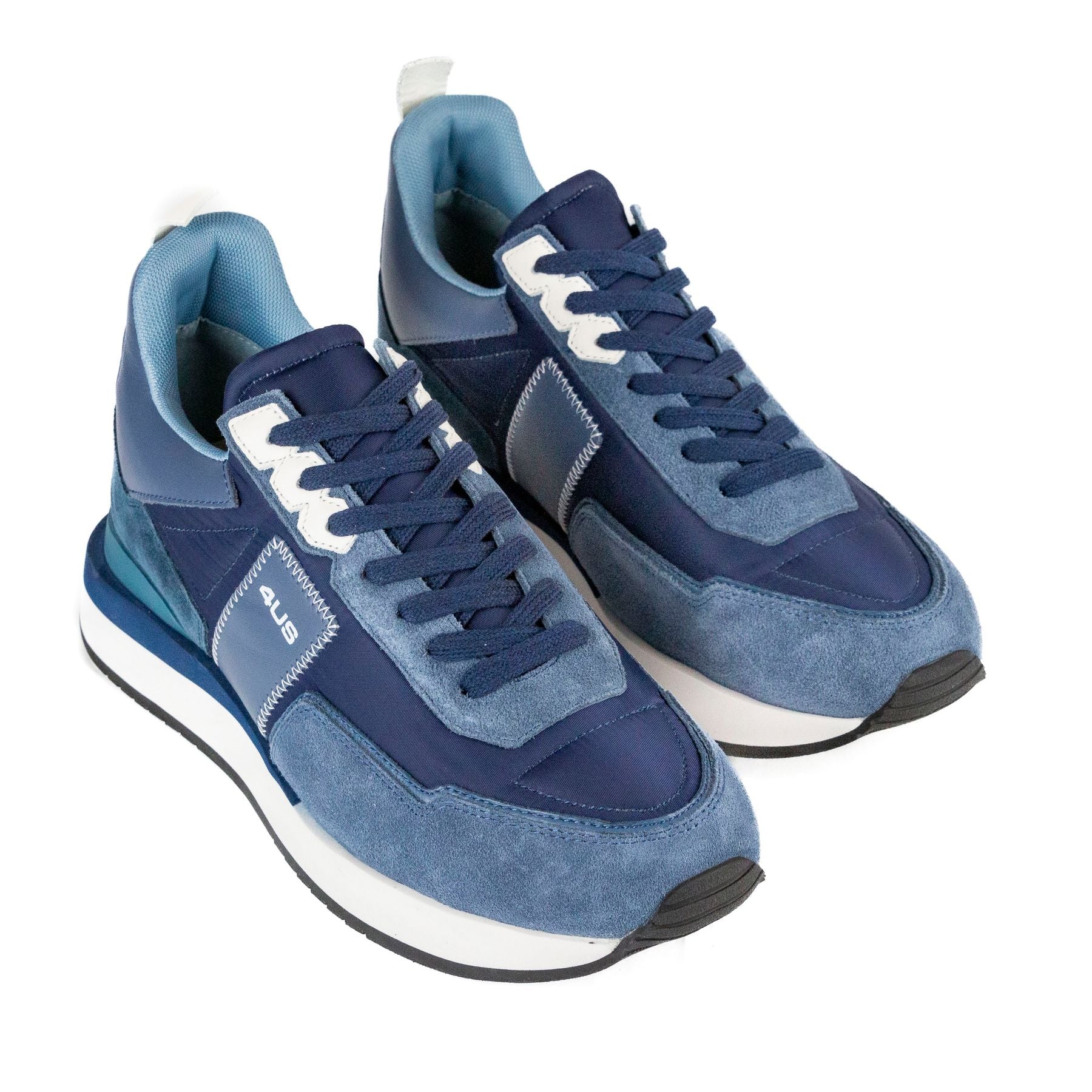 4US Sneakers uomo pelle+camoscio SEAN 400 - Musto Calzature srl