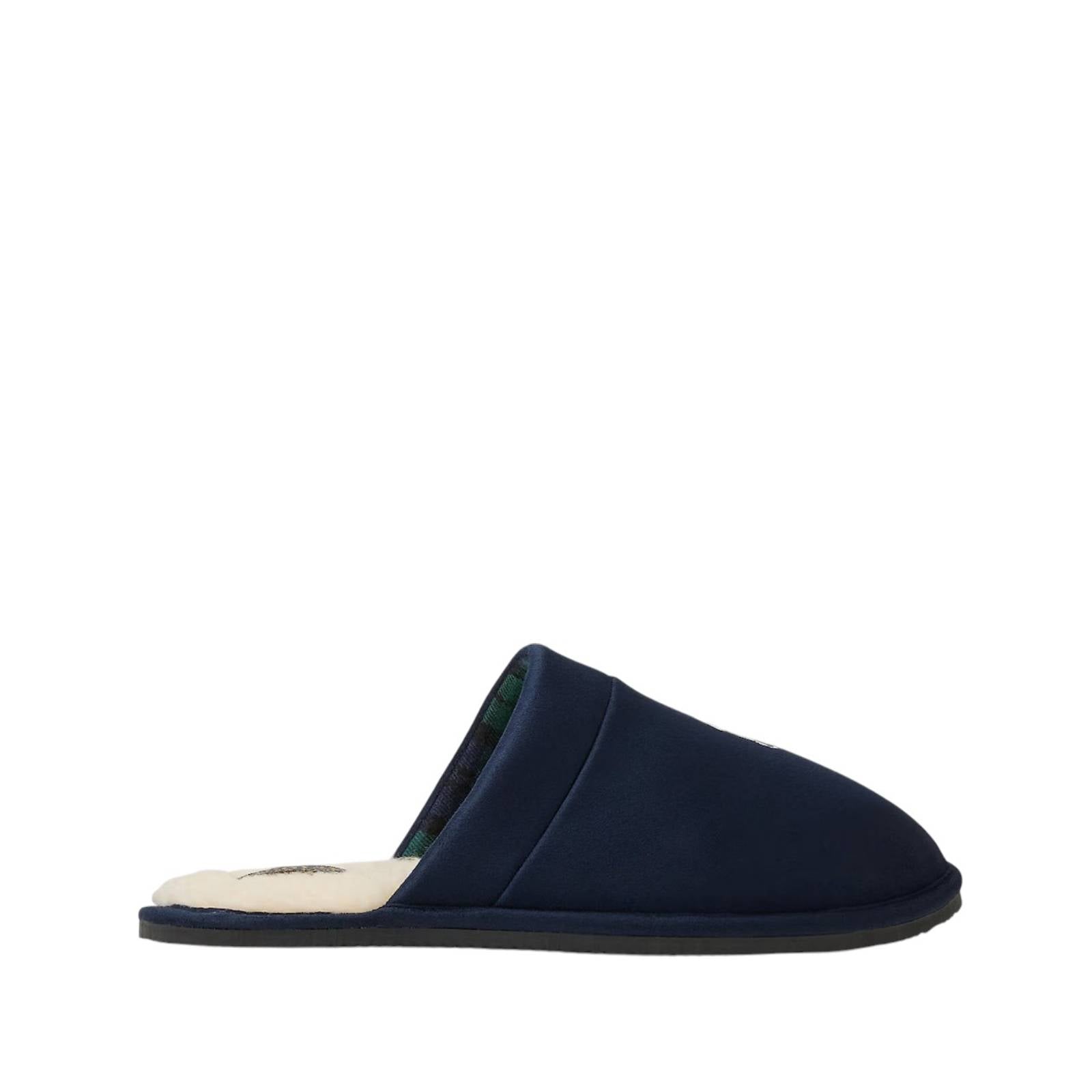 POLO RALPH LAUREN Pantofole casa uomo tessuto scamosciato KLARENCE 25 - Musto Calzature srl