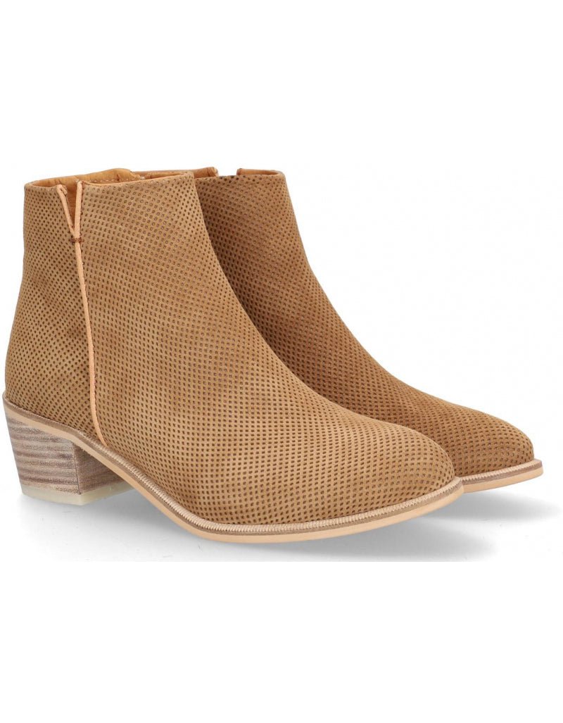 Alpe - stivaletti - scamosciati - donna - marroni - 5049 - musto