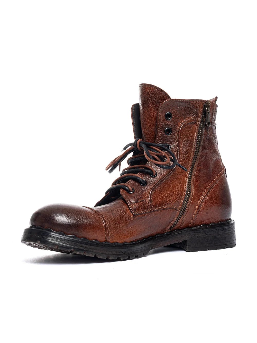 JP/DAVID Anfibi uomo PELLE VINTAGE 37340/65 - Musto Calzature srl
