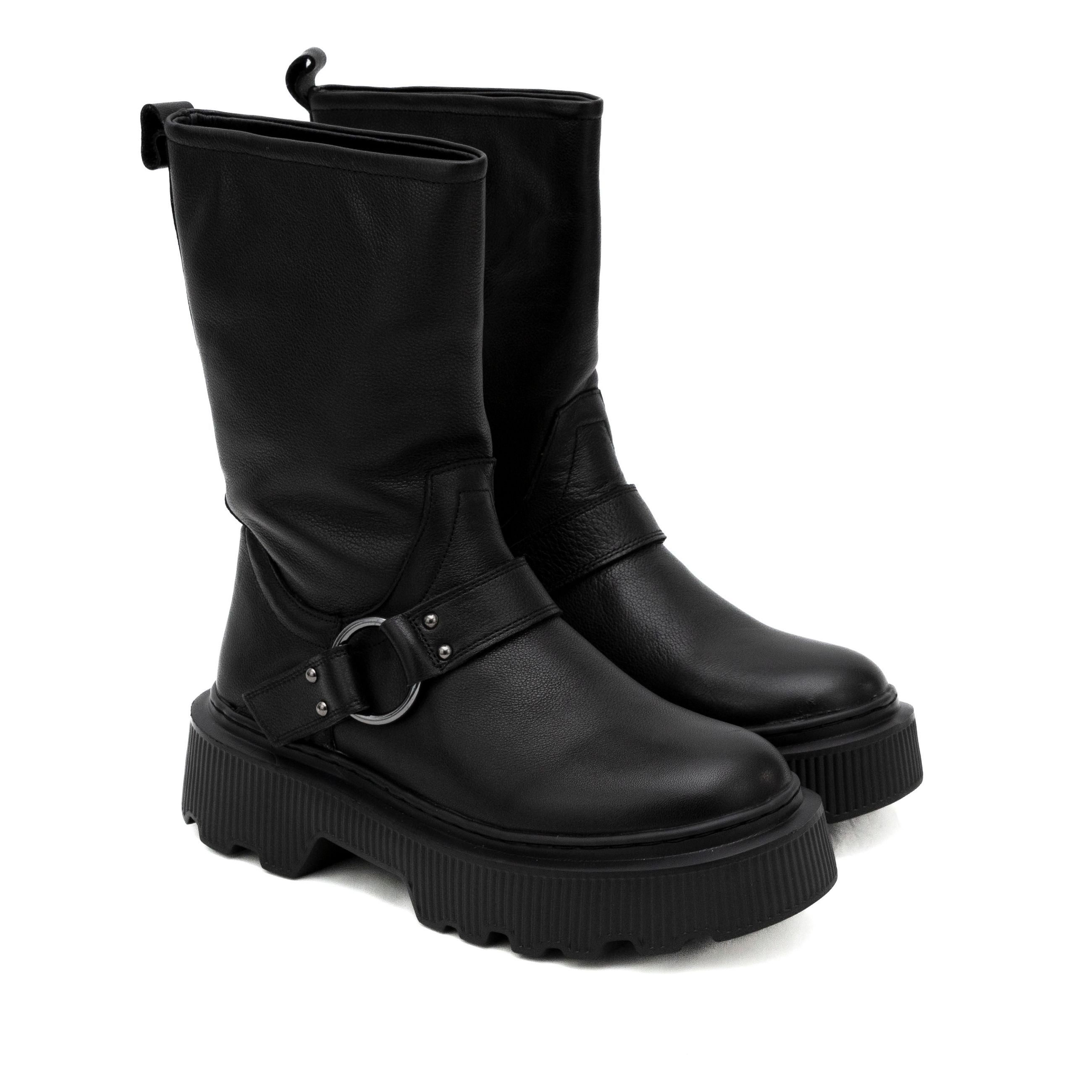 JANET & JANET Stivaletti Pelle DUNE J - 454 - Musto Calzature srl