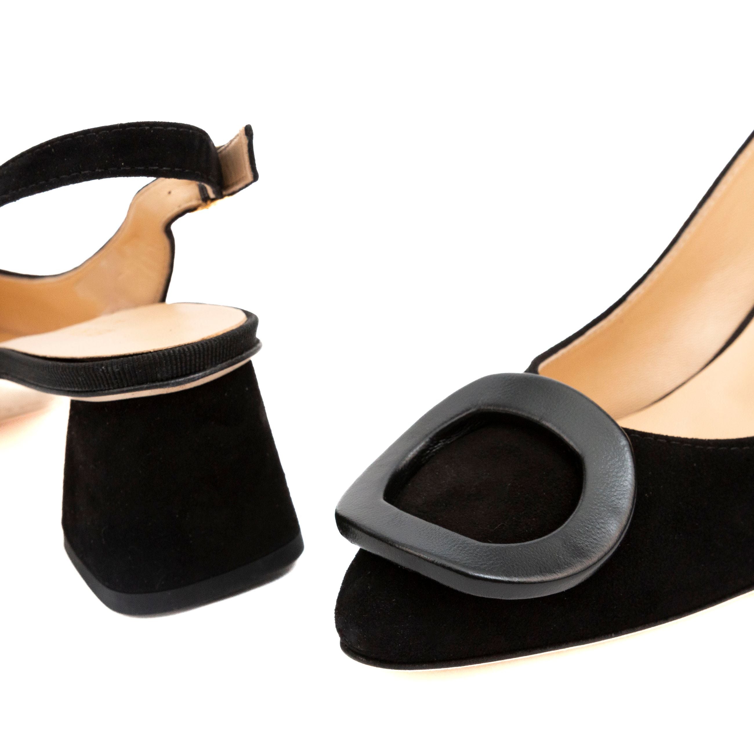 BRUNATE Decolletè Camoscio 51510 - Musto Calzature srl