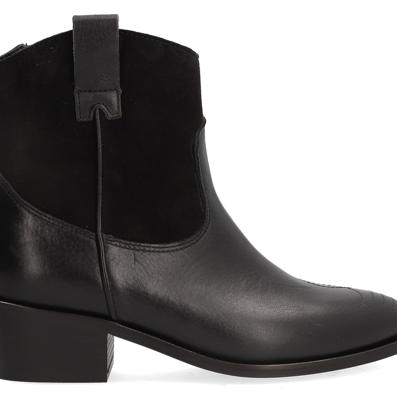 ALPE Stivaletti pelle+camoscio 5392 - Musto Calzature srl