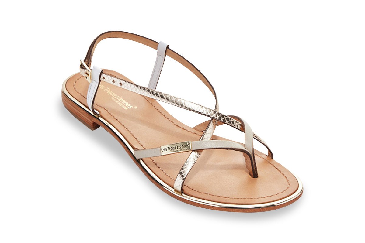 LES TROPEZIENNES sandali infradito donna in pelle MONACO - Musto Calzature srl