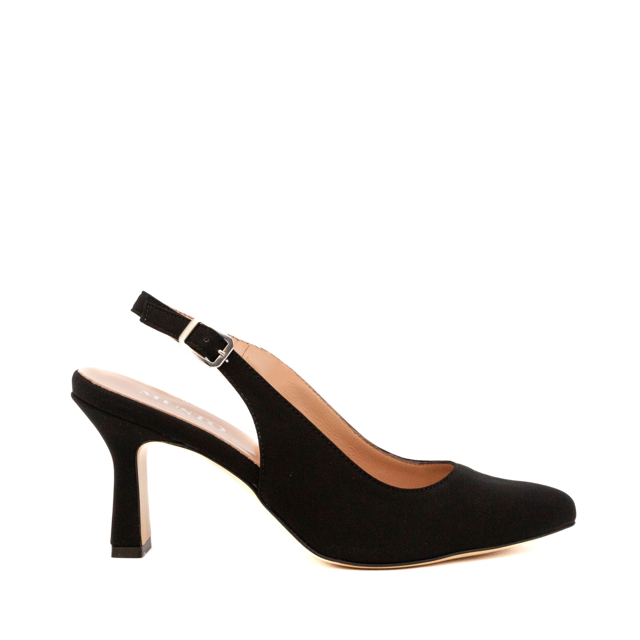 MUSTO Dècolletè tacco alto TESSUTO NEREIDE 9627 - Musto Calzature srl