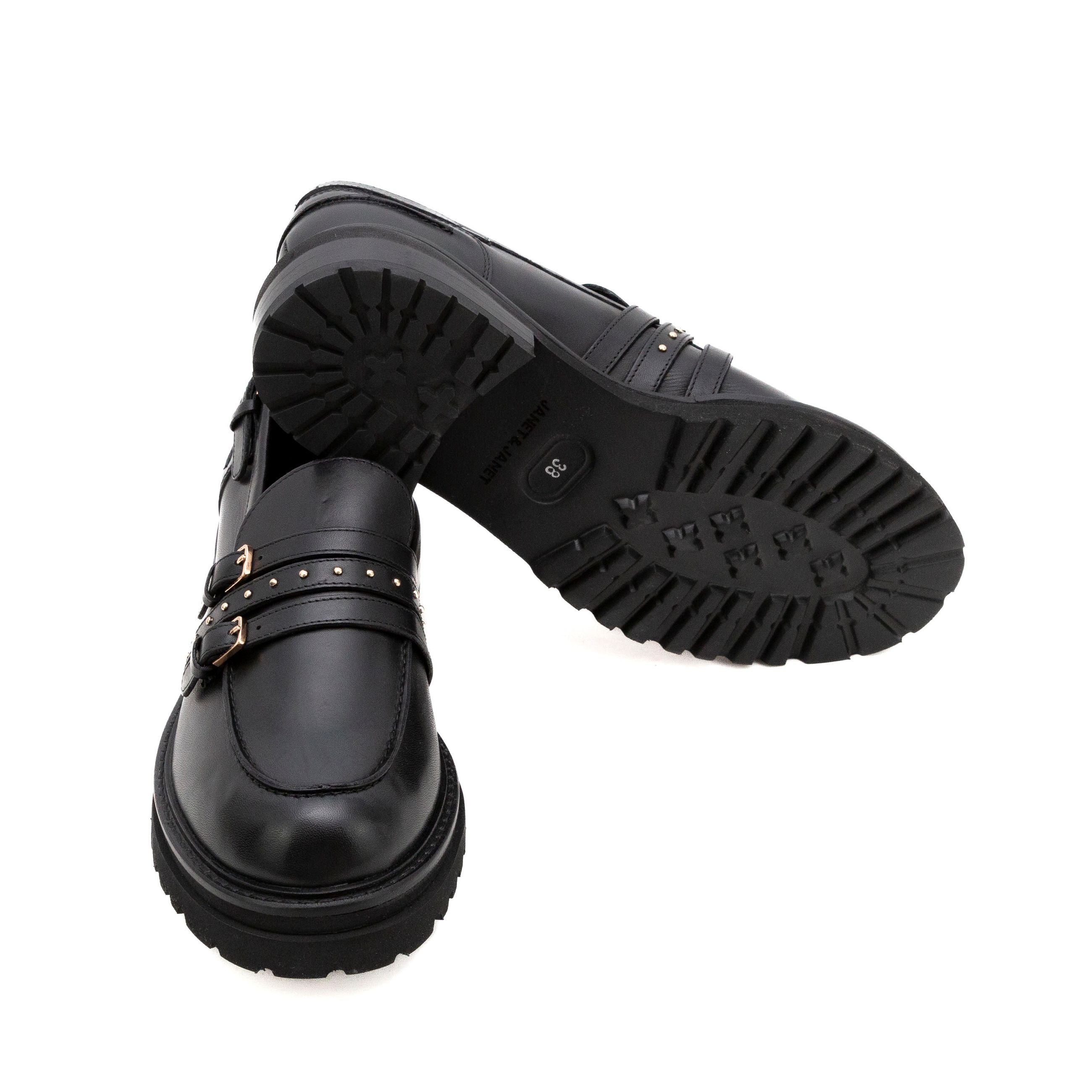 JANET & JANET Mocassini Pelle FRANK J - 470 - Musto Calzature srl