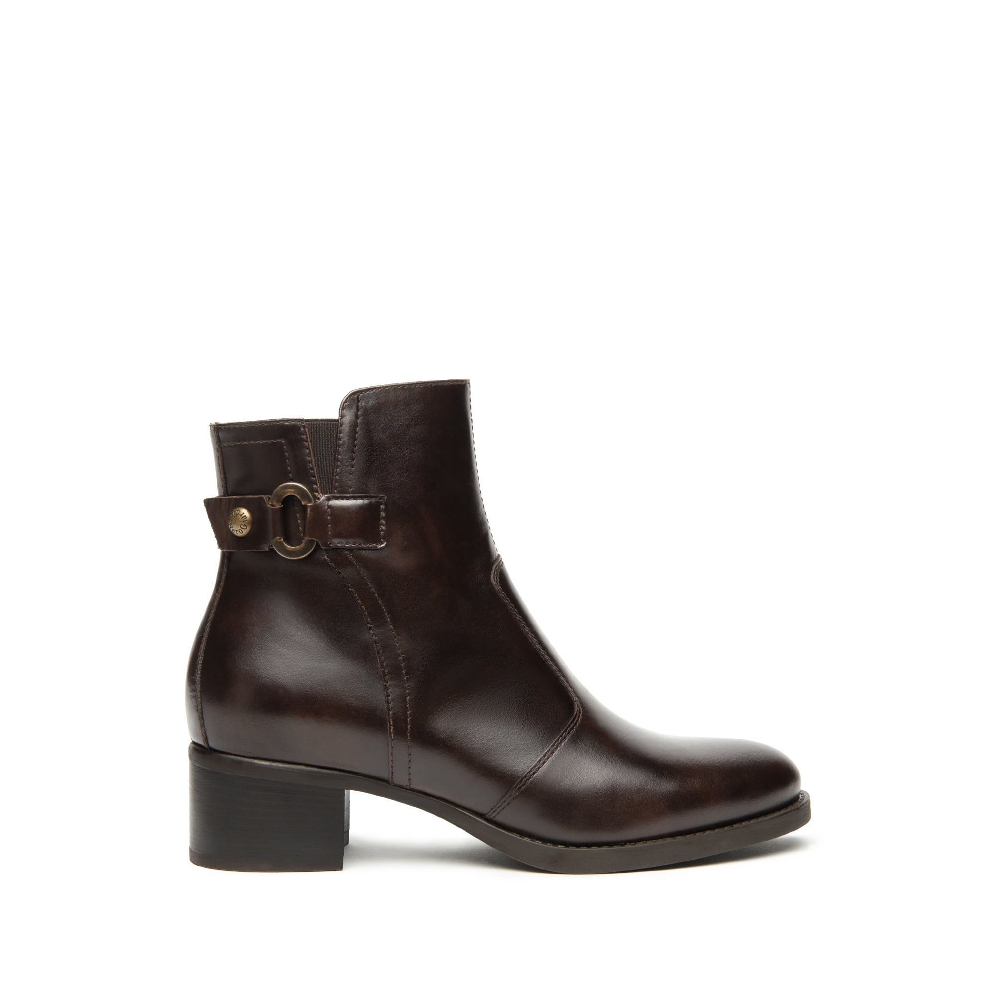 NeroGiardini stivaletti da donna in pelle con tacco medio - Musto Calzature srl