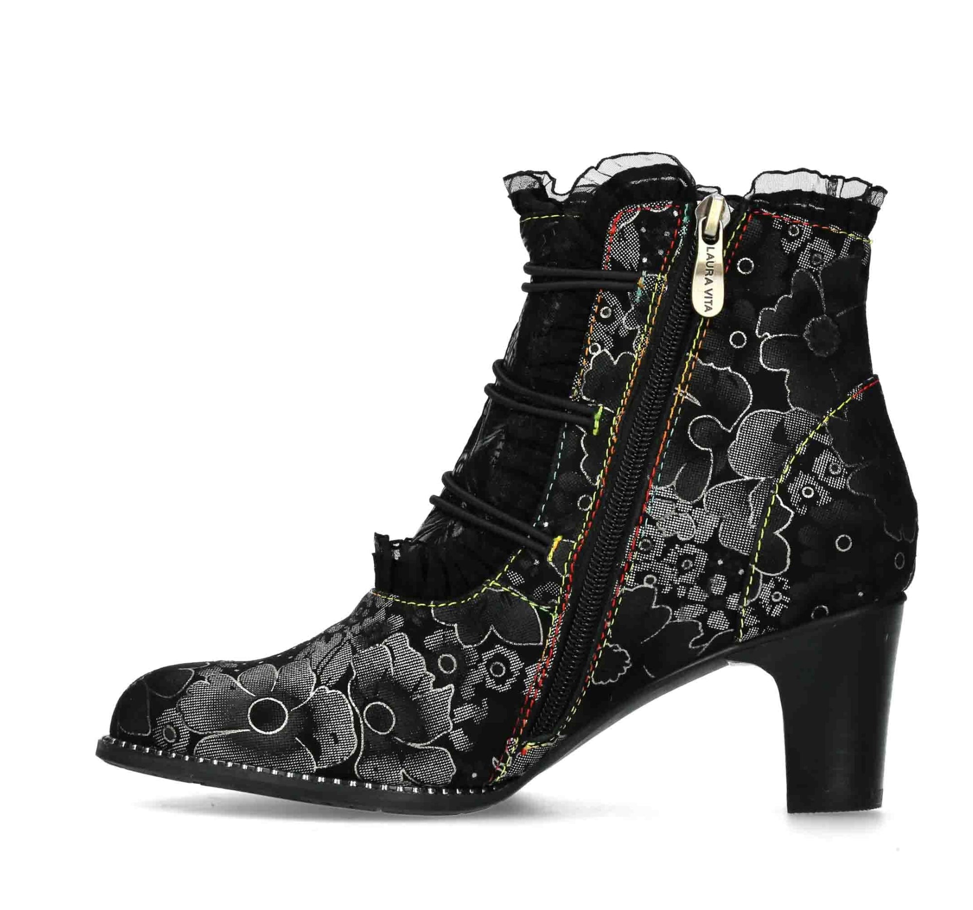 LAURA VITA Stivaletti pelle e tessuto ELCODIEO 224 - Musto Calzature srl