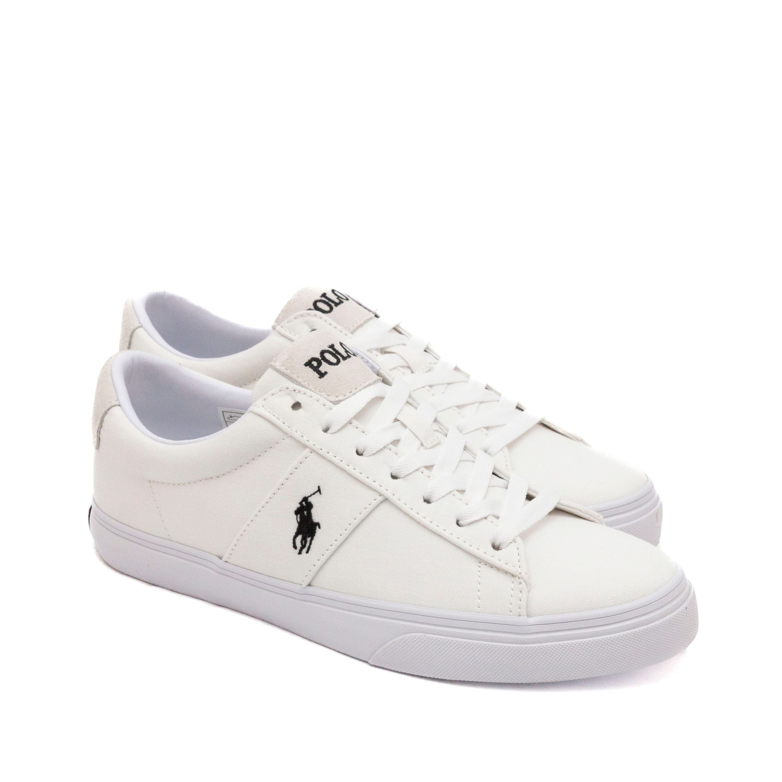 POLO RALPH LAUREN sneakers uomo in tela - Musto Calzature srl
