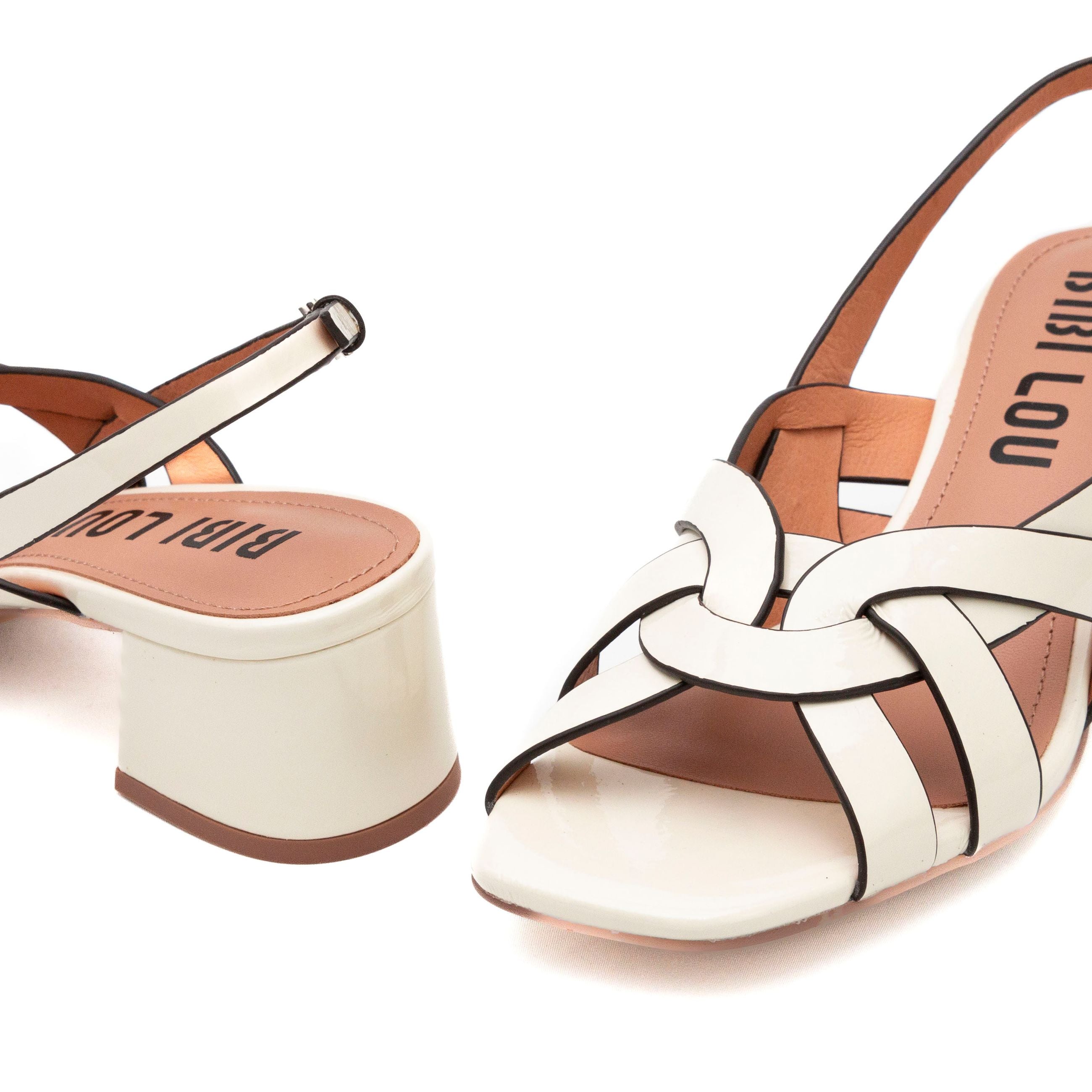 BIBI LOU Sandali tacco medio Vernice NOLIA 630Z21VK - Musto Calzature srl