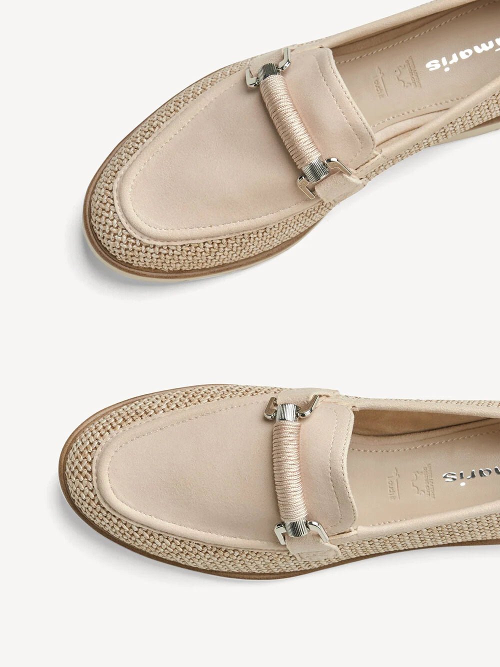 TAMARIS Mocassini camoscio e tessuto 1 - 24223 - 46 - Musto Calzature srl