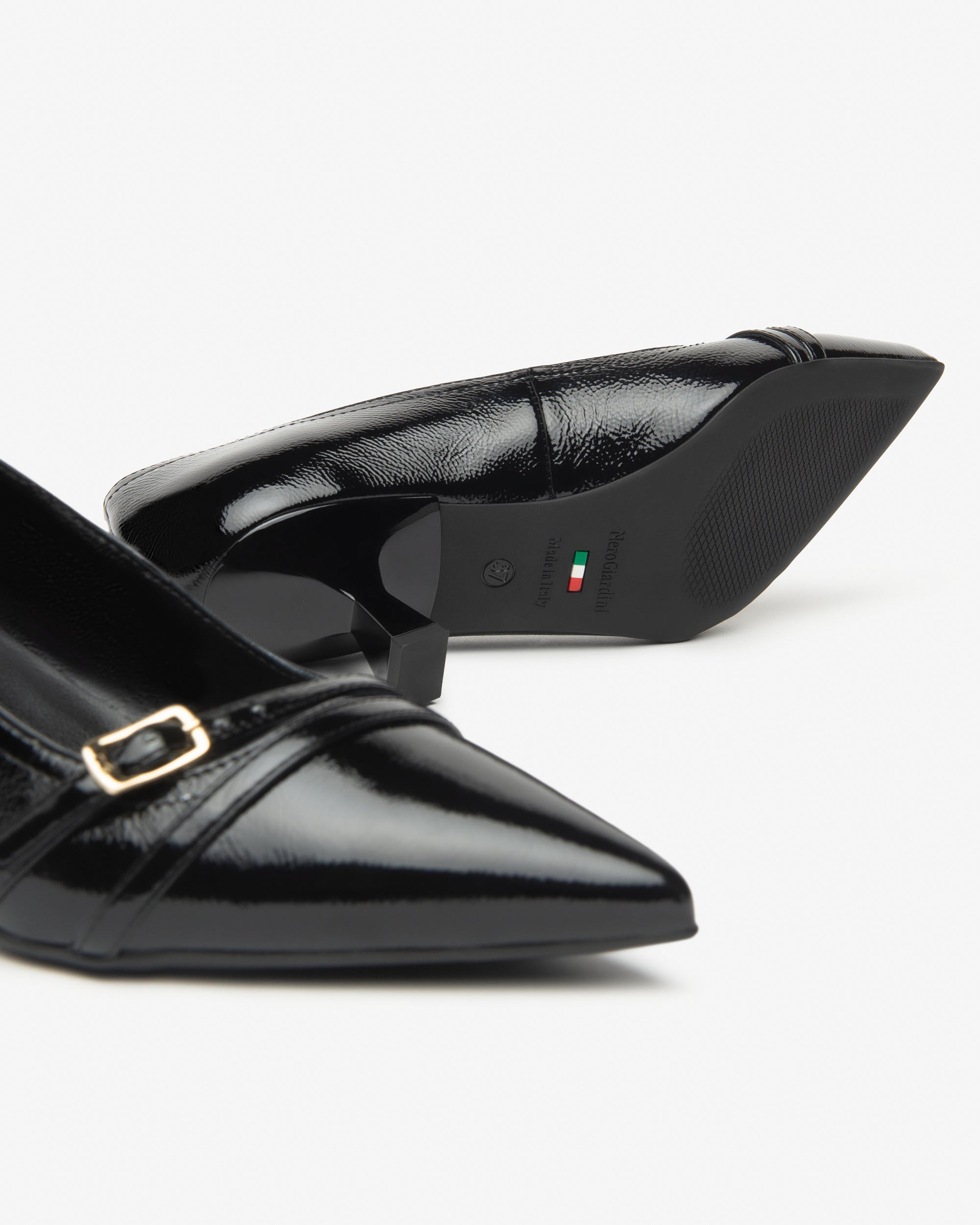 NeroGiardini Décolleté in pelle con tacco basso - Musto Calzature srl